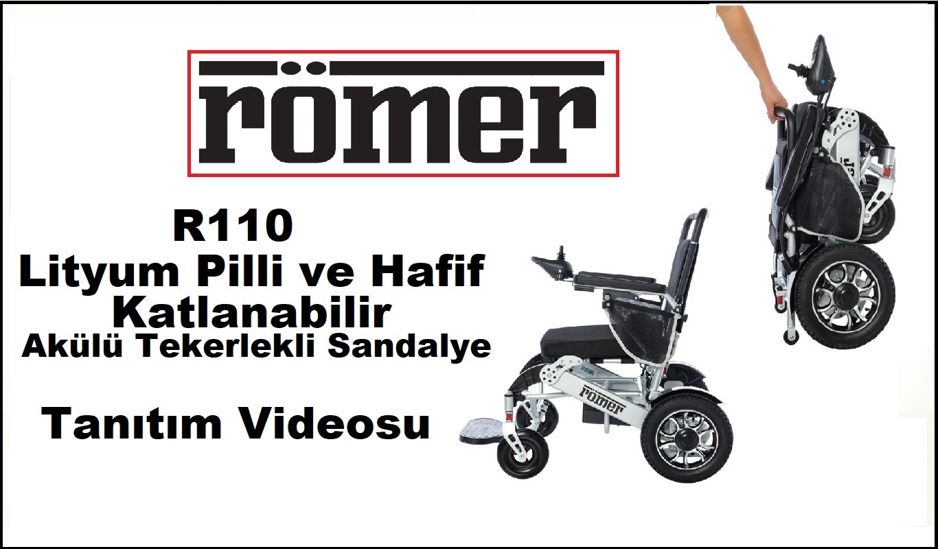 RÖMER R110 Lityum Hafif Akülü Tekerlekli Sandalye