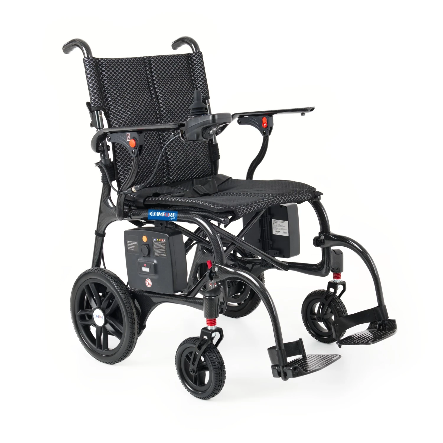 Comfort Plus DY01107 Karbon Akülü Tekerlekli Sandalye Ultra Hafif (20ah Lityum Pil)