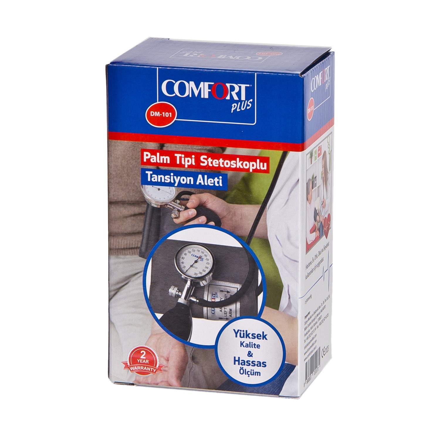 Comfort Plus DM-101 Palm Tipi Stetoskoplu Tansiyon Aleti