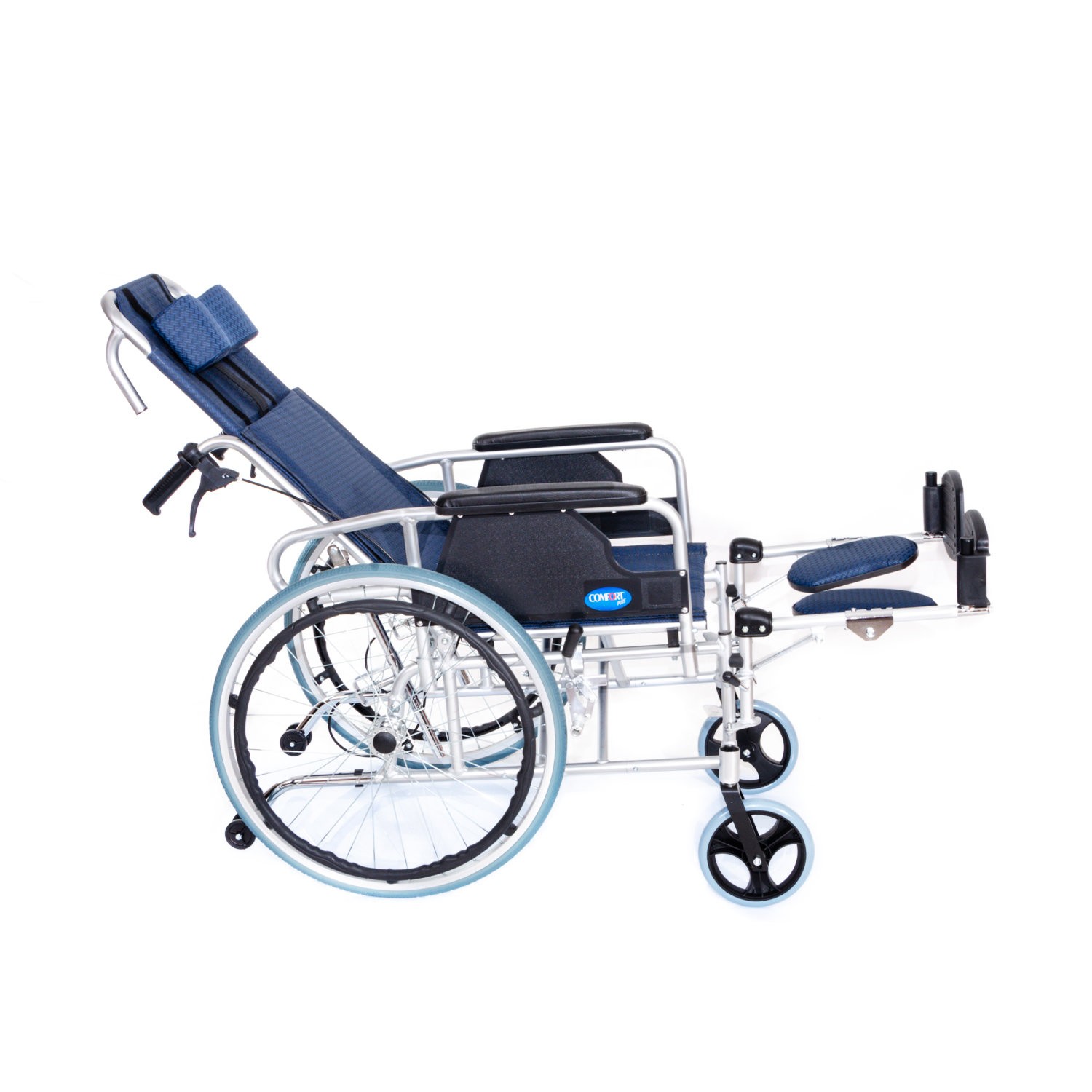 Comfort Plus KY954LGC-46 Sırtı Yatar Ayak Kalkar Alüminyum Özellikli Tekerlekli Sandalye