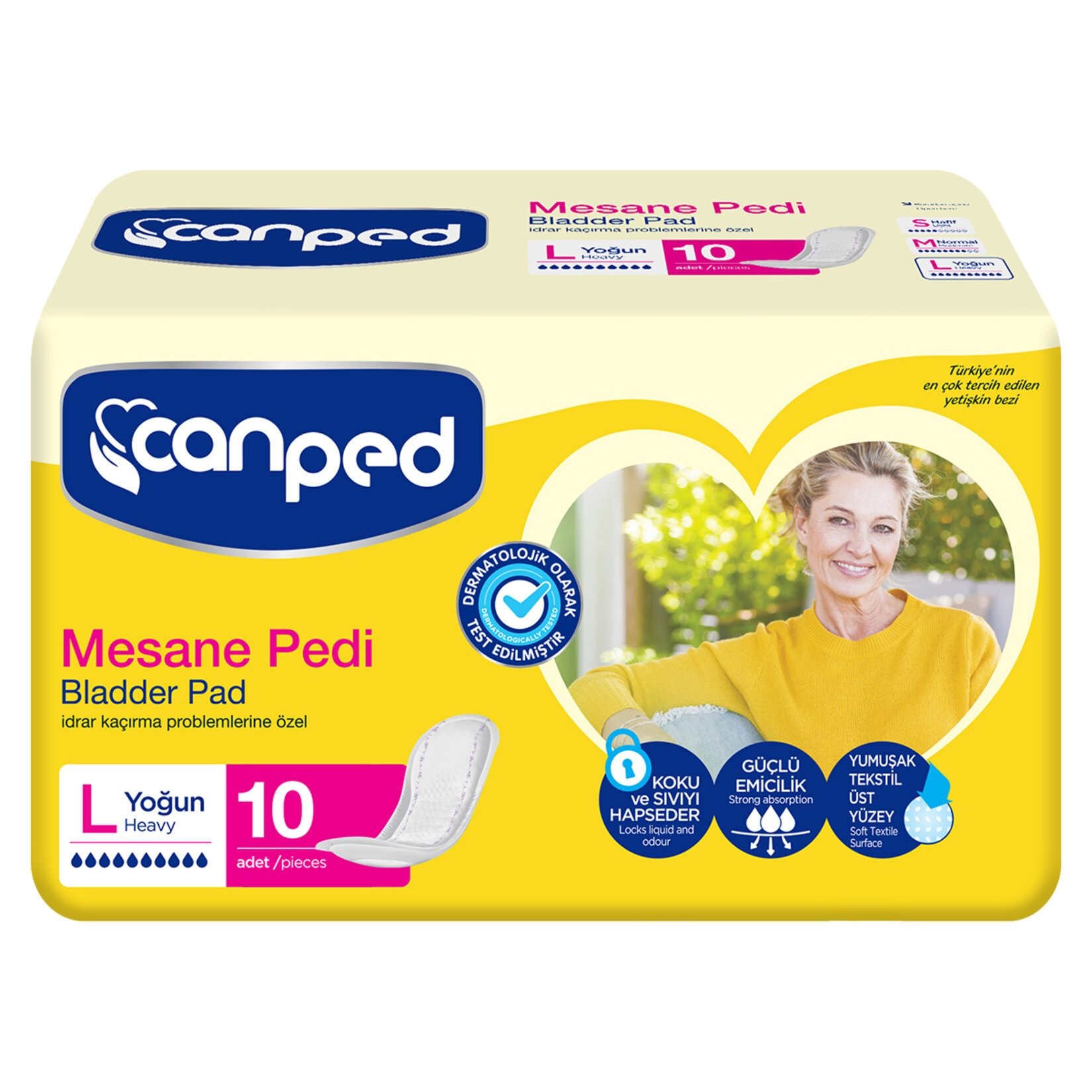 Canped Mesane Pedi 10 lu