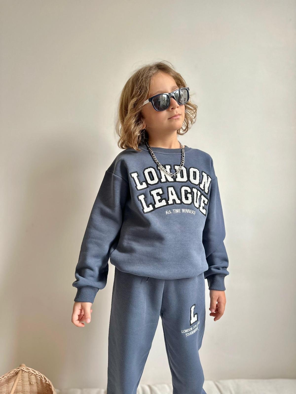 Erkek Çocuk Antrasit London League Takım