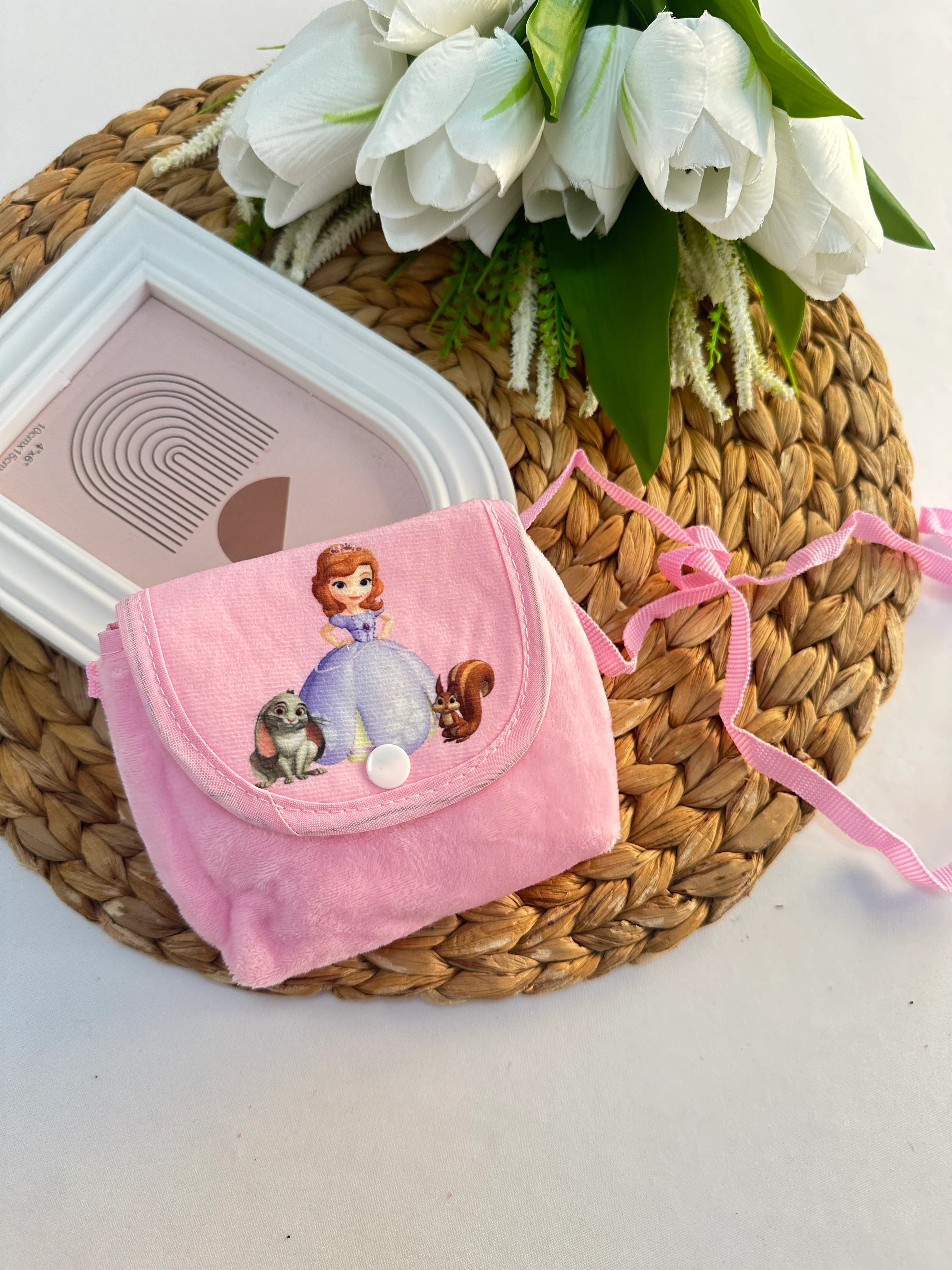 Prenses Sofiya Baskılı Çanta