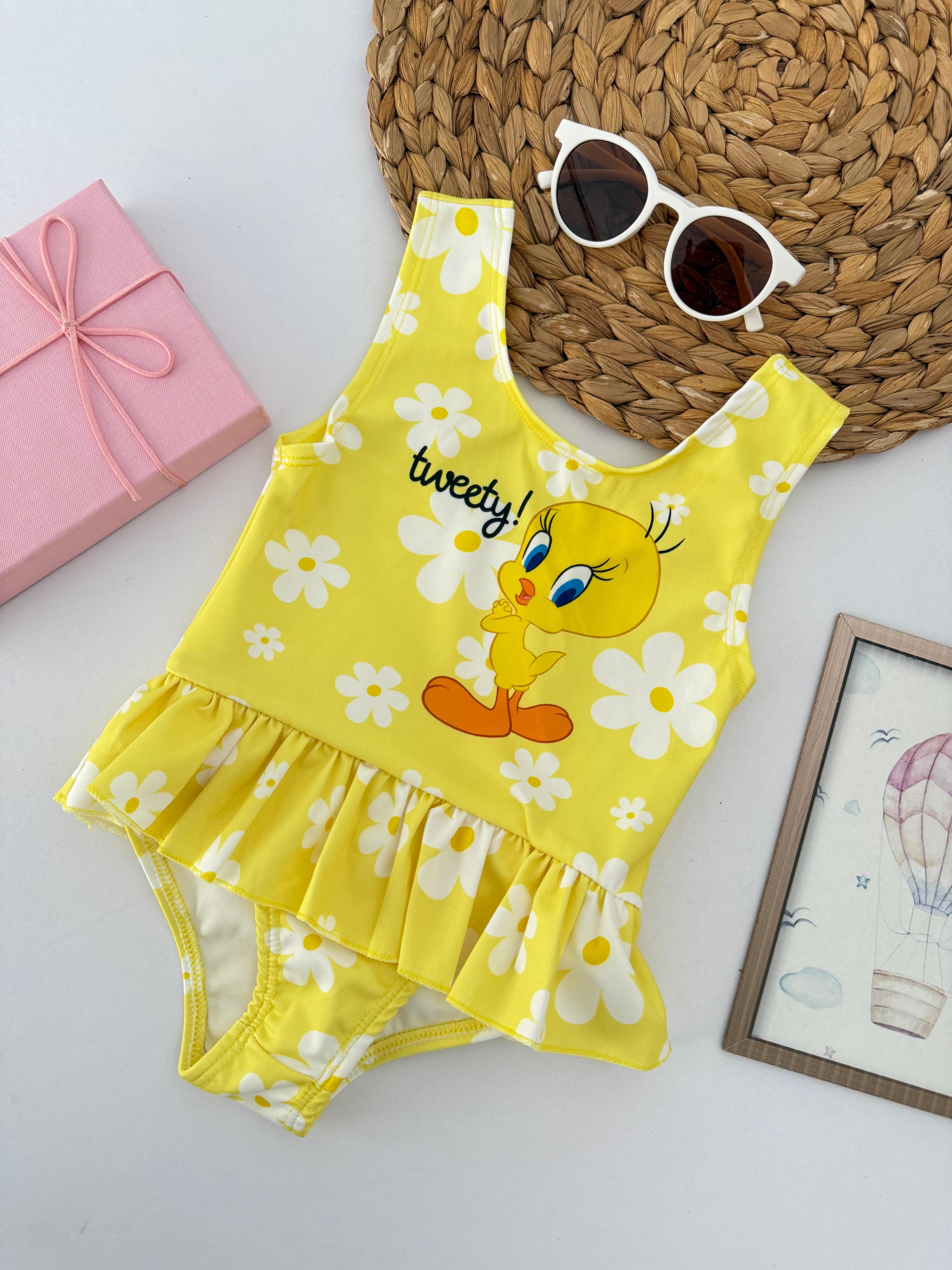 Kız Çocuk Tweety Mayo