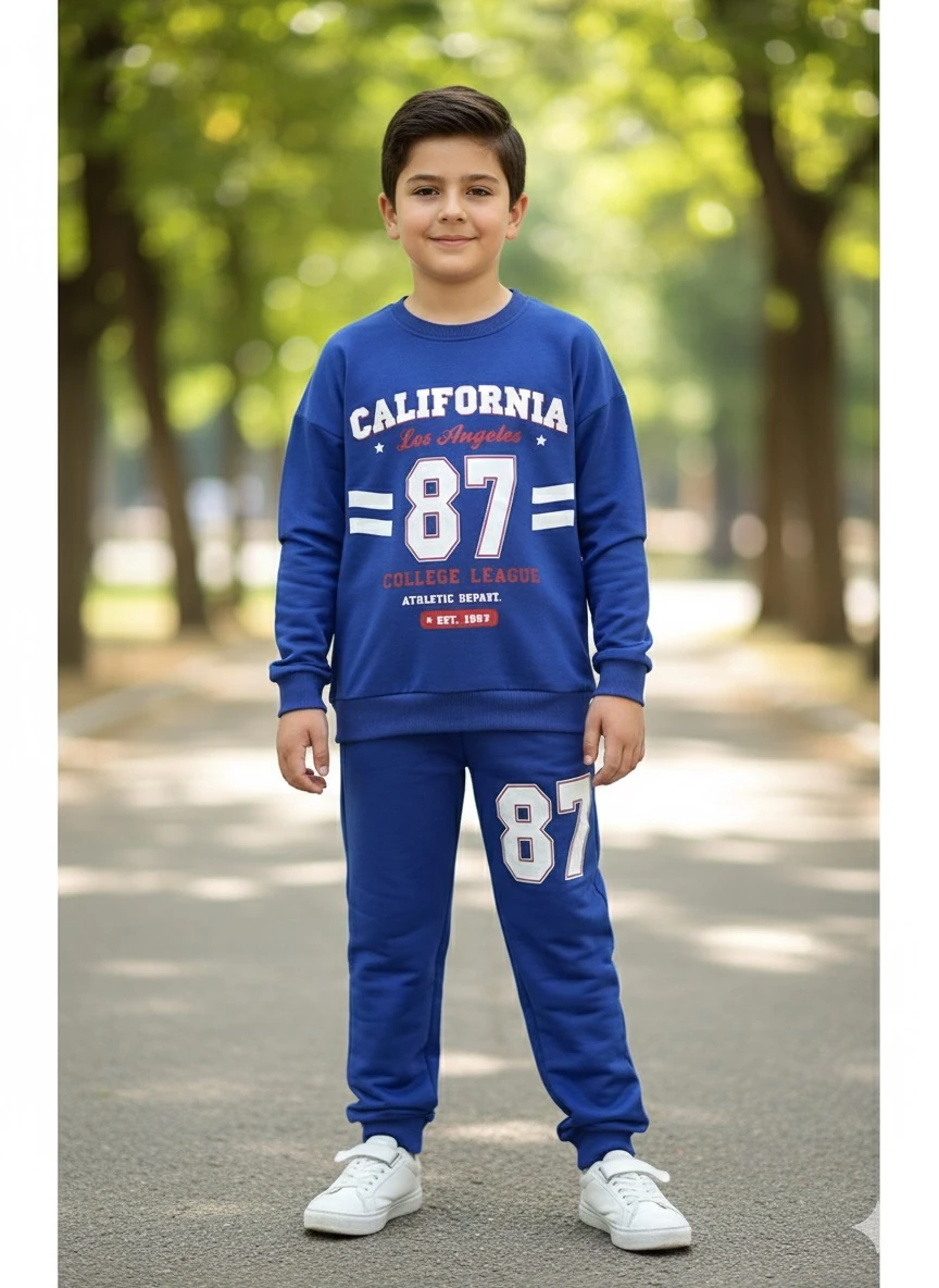 Erkek Çocuk Mavi California Takım