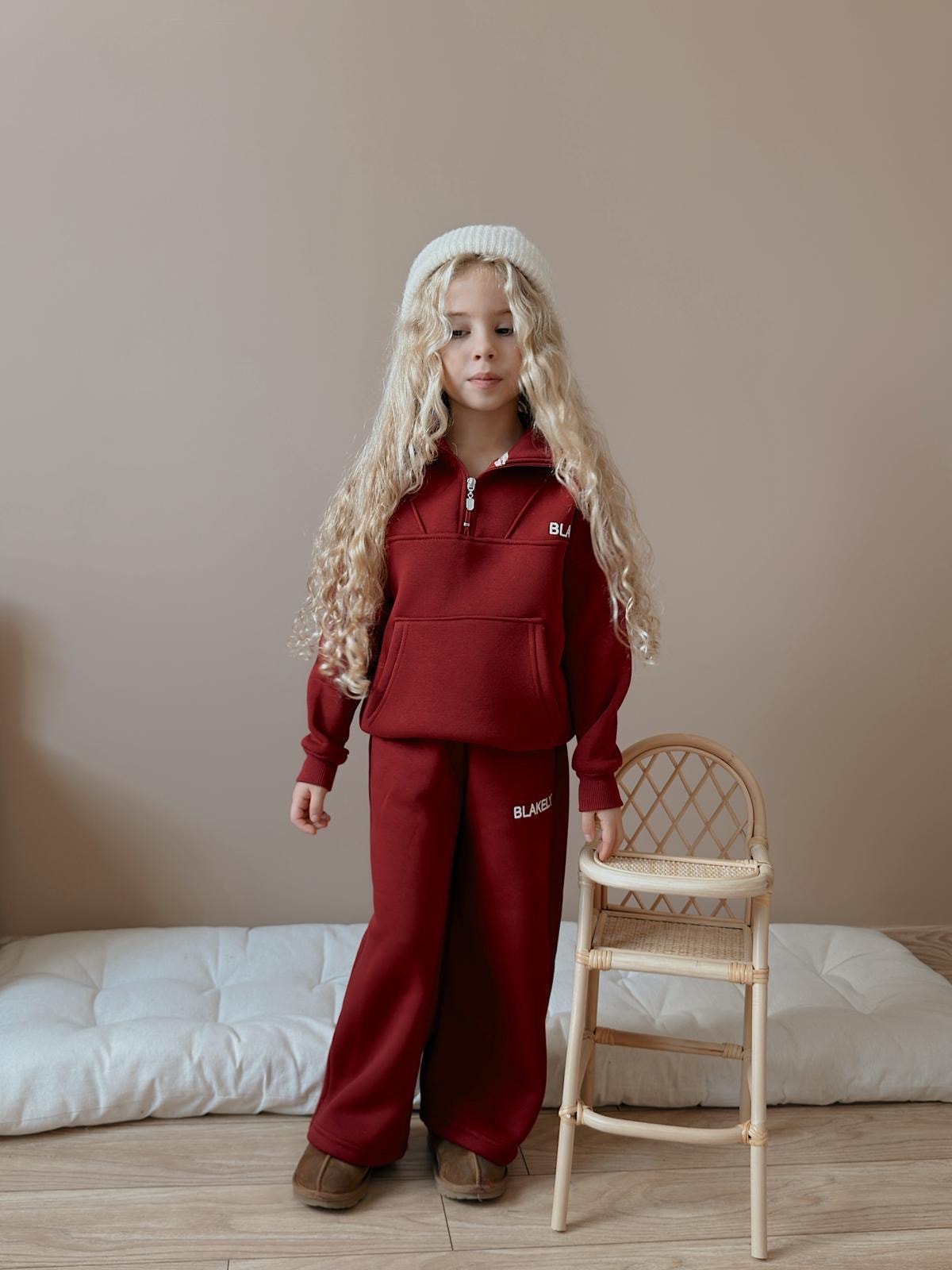 Kız Çocuk Bordo Blakely 2'li Takım