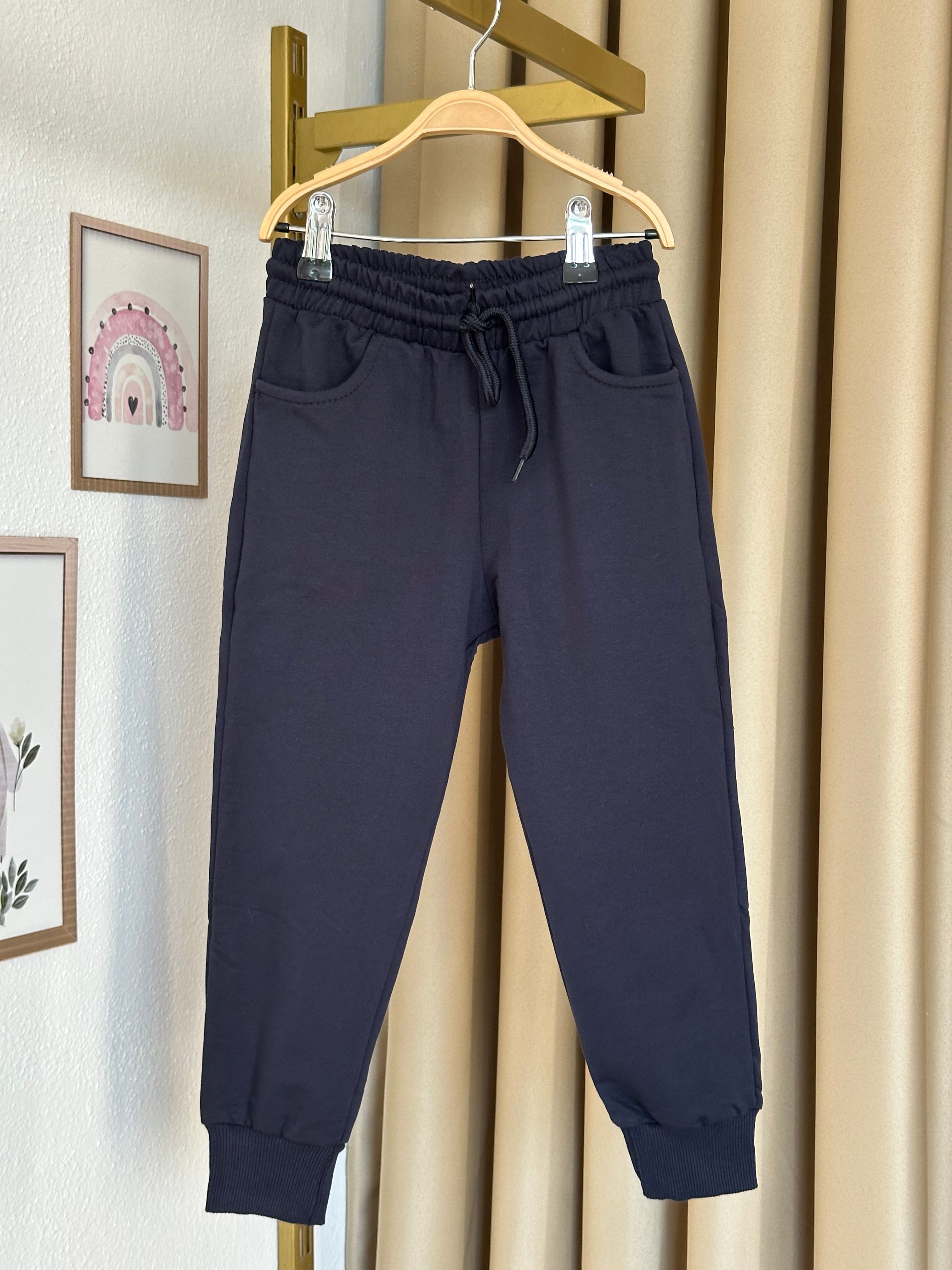 Unisex Lacivert Eşofman Altı