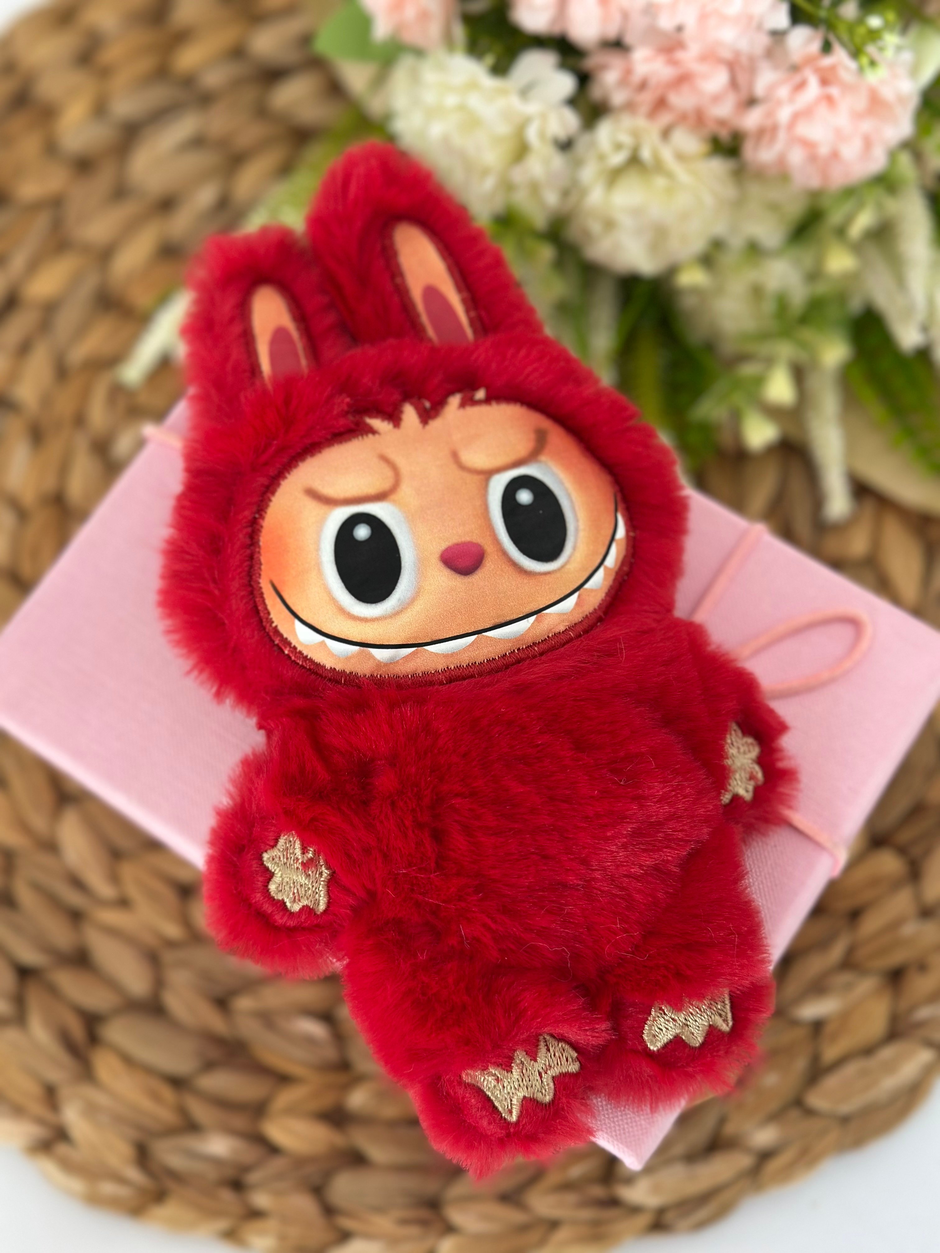 Kırmızı Labubu Oyuncak
