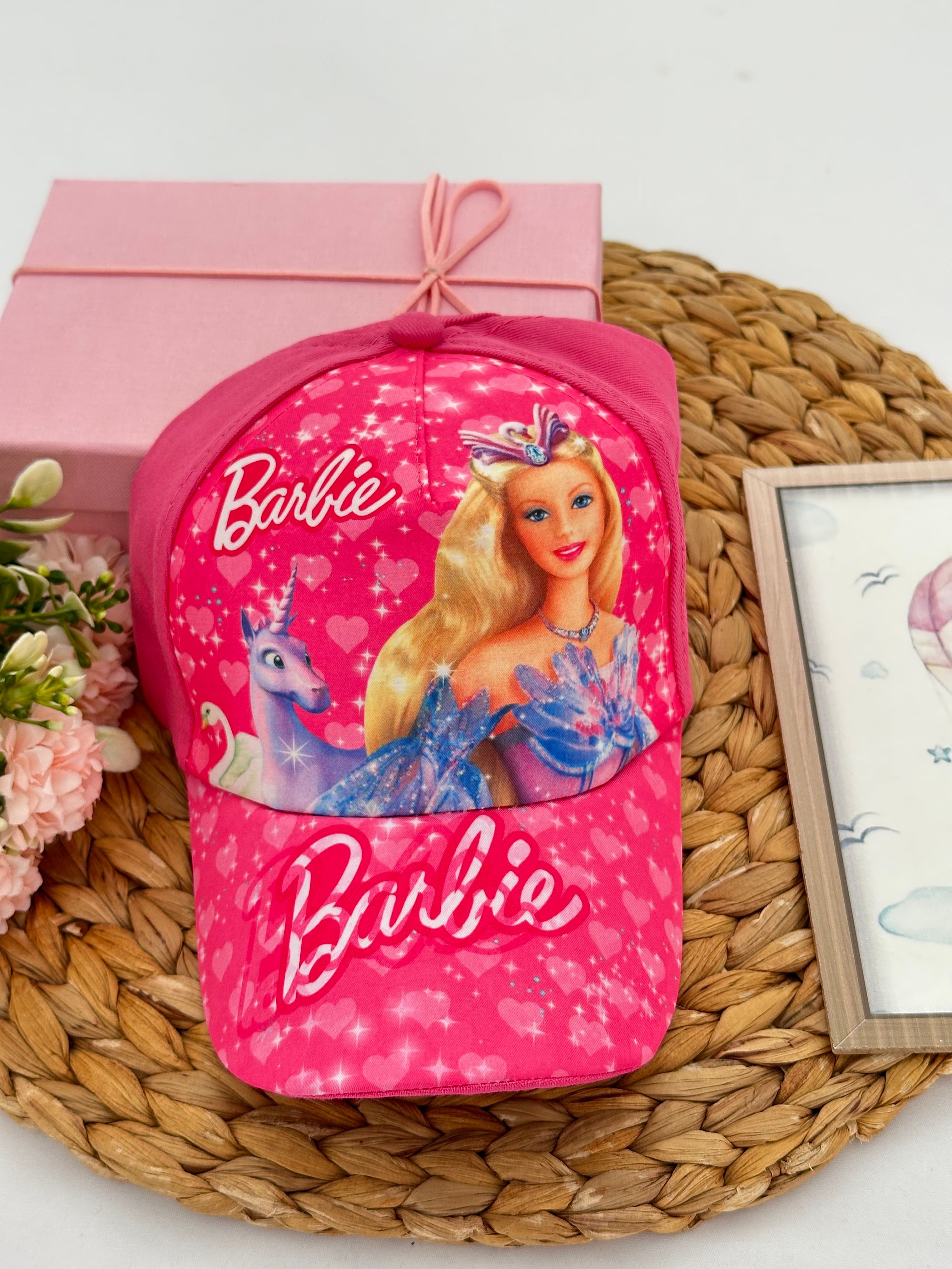Pembe Barbie Şapka