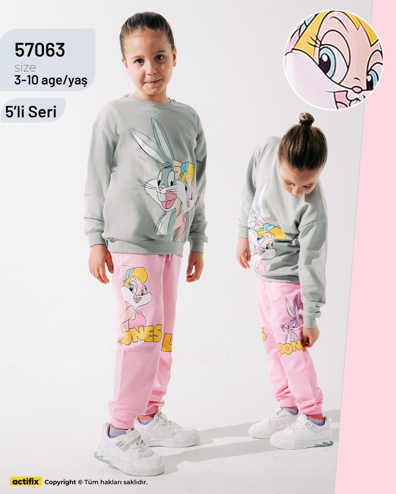 Kız Çocuk Bugs Bunny Takım