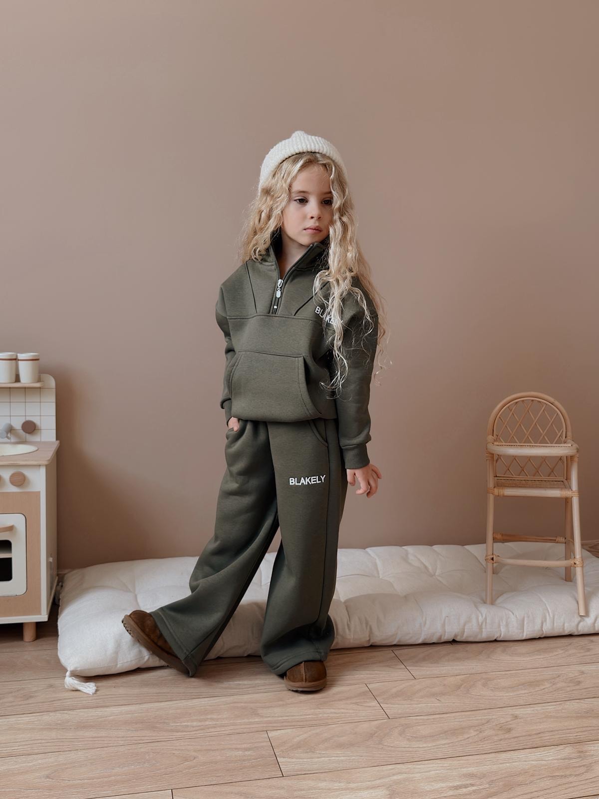 Kız Çocuk Haki Blakely 2'li Takım