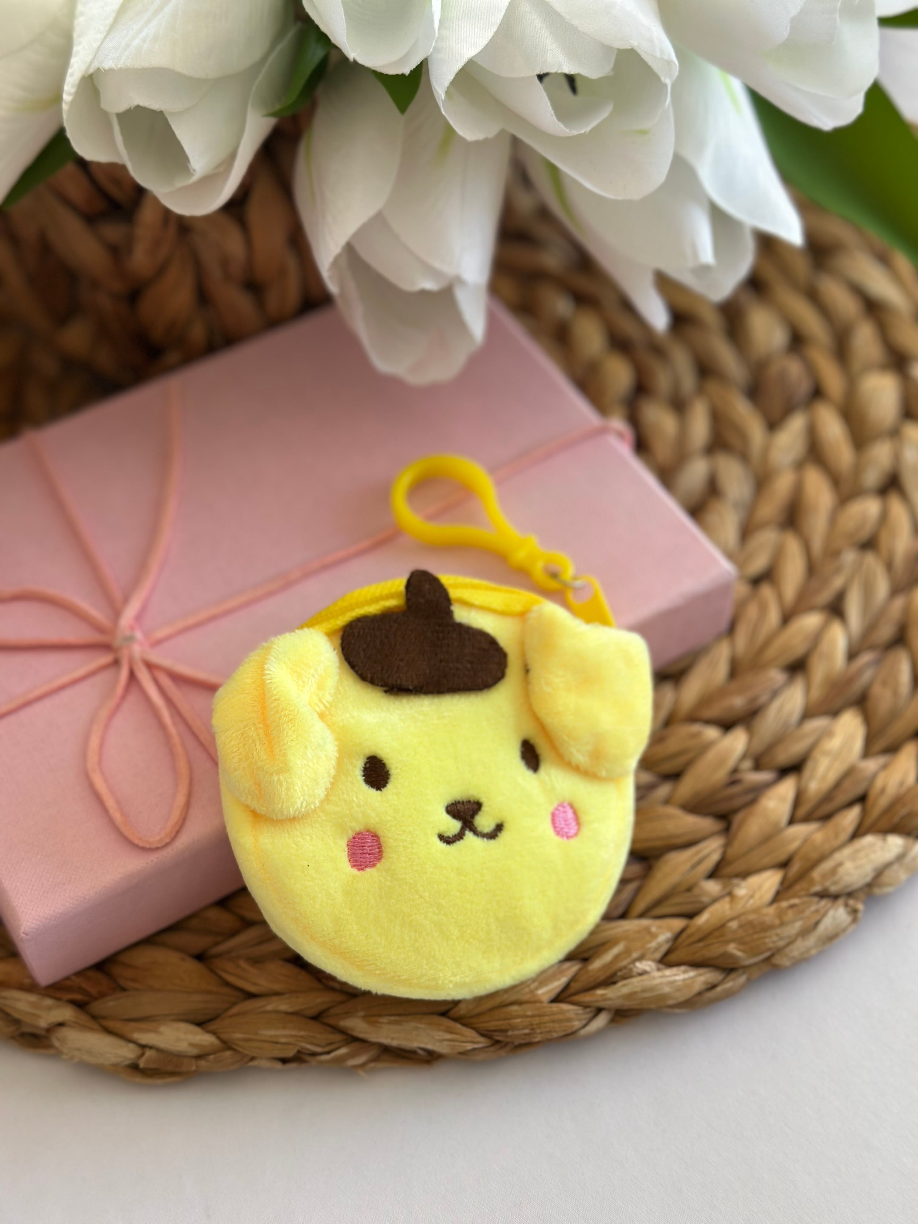 Sanrio Sarı Mini Peluş Cüzdan 