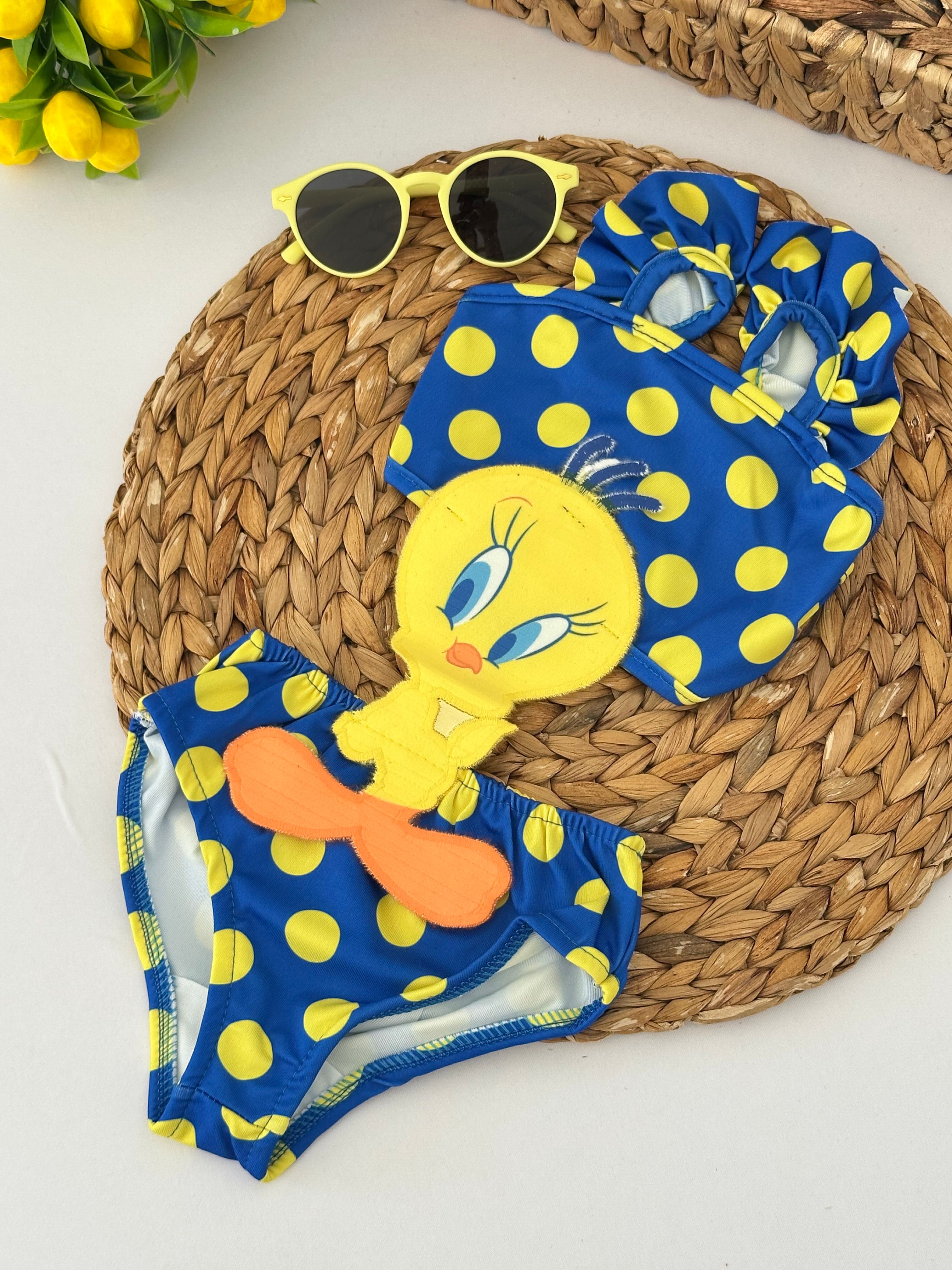 Kız Çocuk Tweety Mayokini
