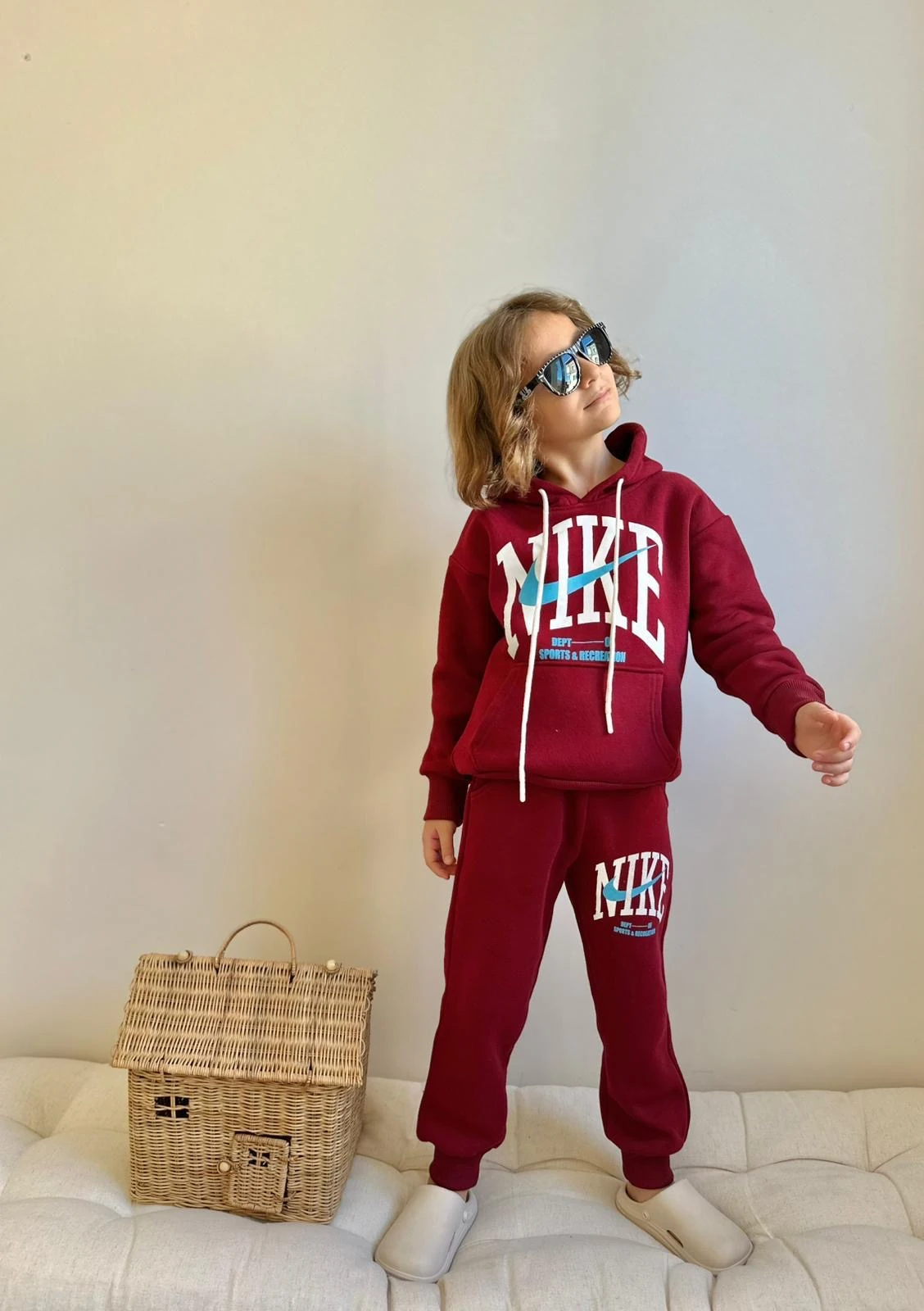 Erkek Çocuk Bordo Marka Takım