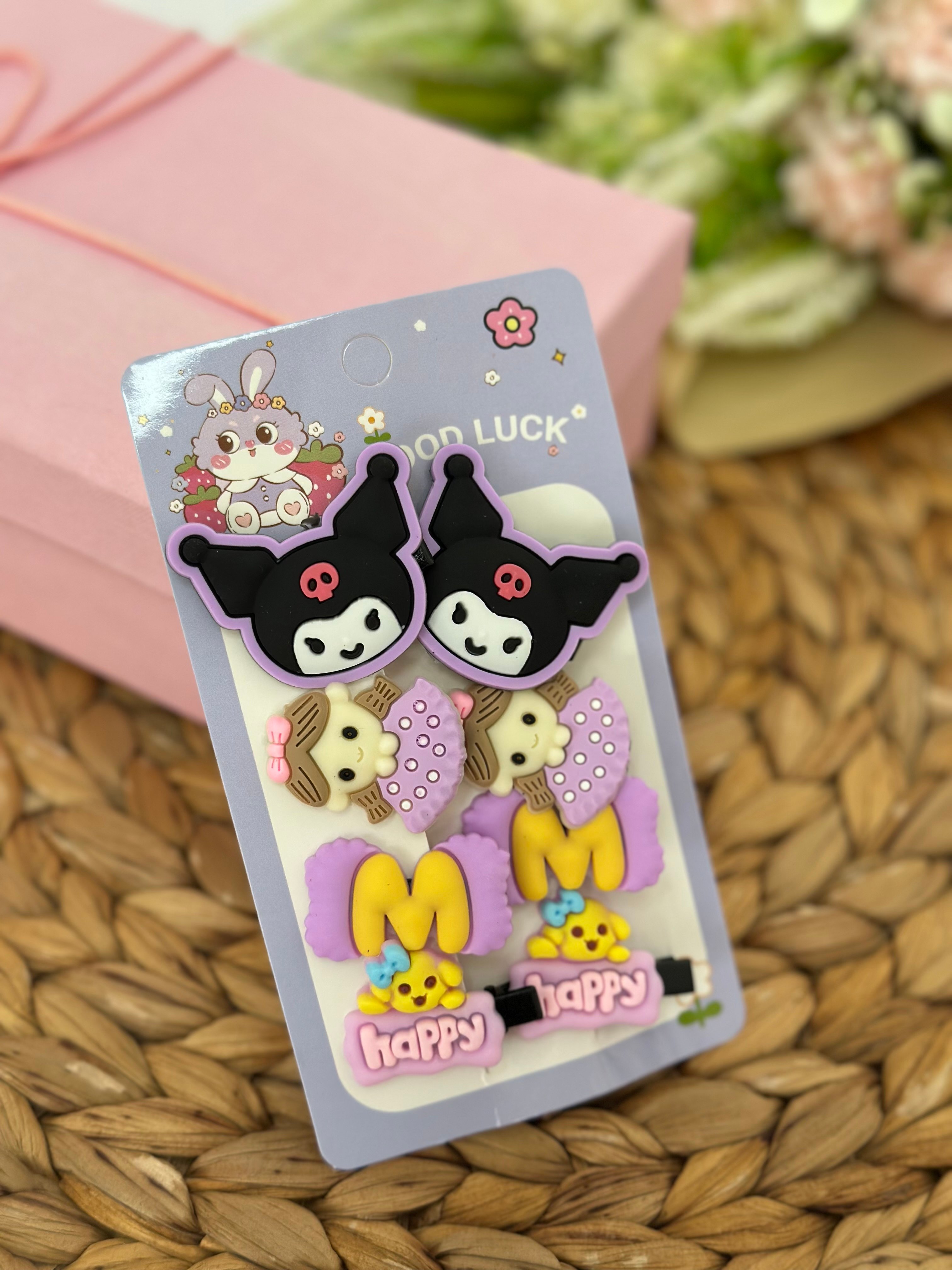 Kuromi 8’li Pens Toka Seti