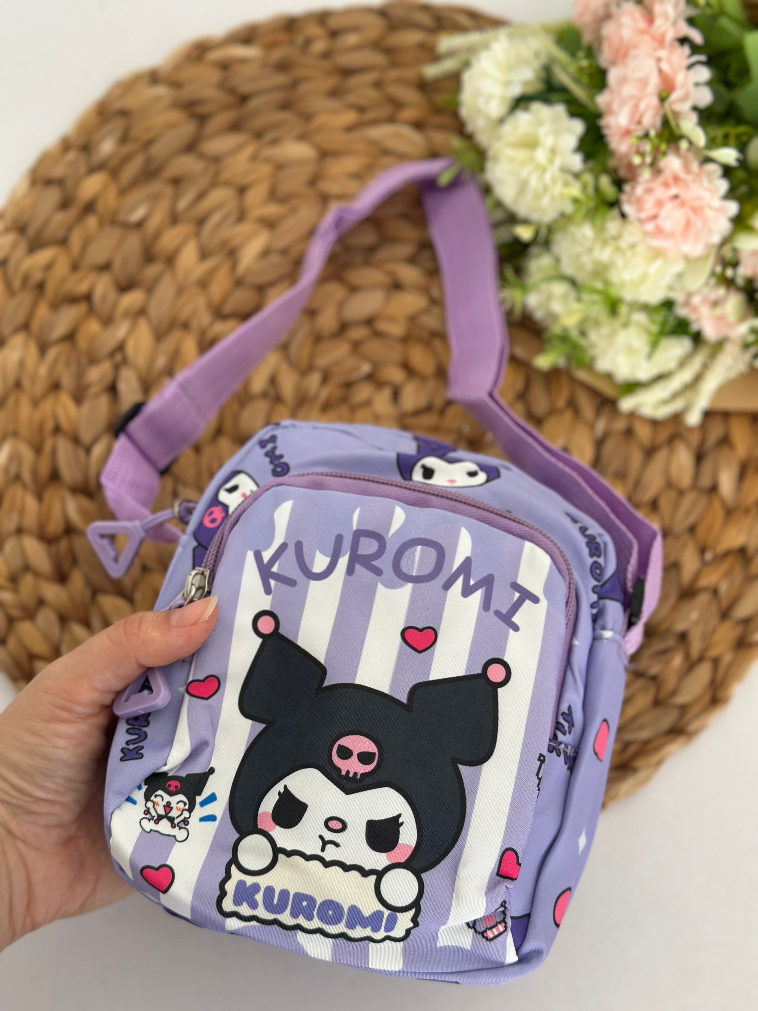 Kuromi 2 Bölmeli Çanta