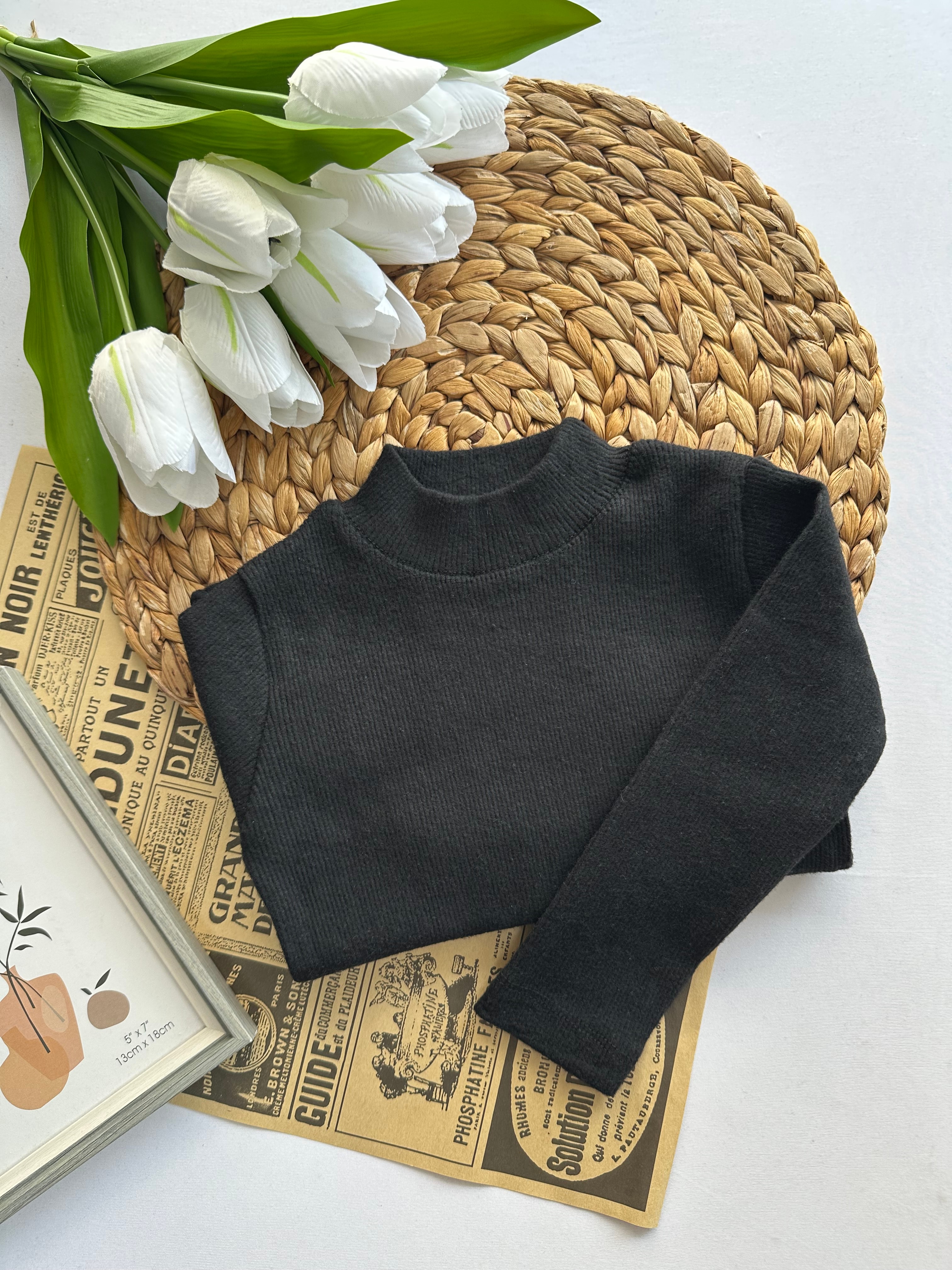 Çocuk Siyah Kaşkorse Badi