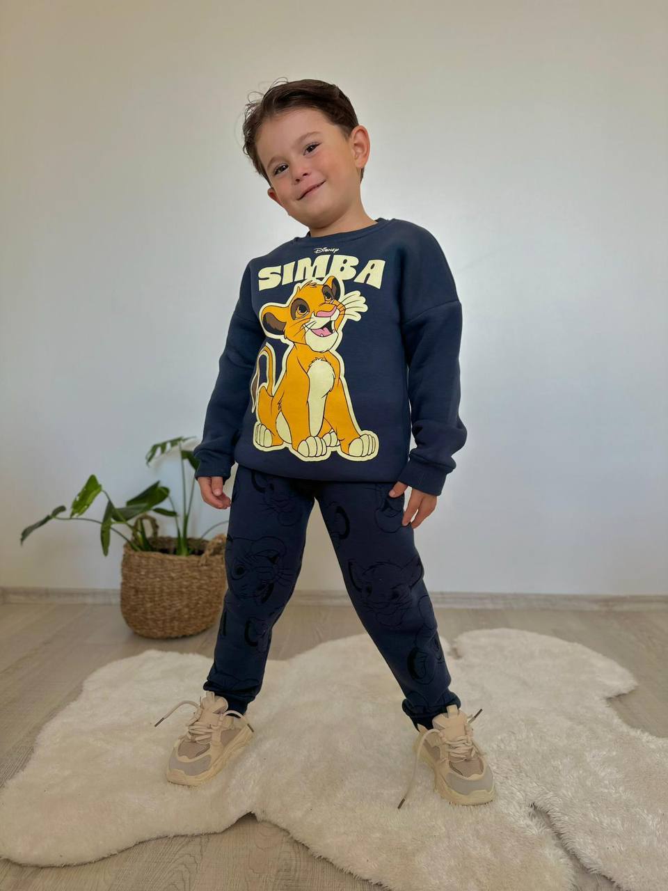 Erkek Çocuk Antrasit Simba Takım