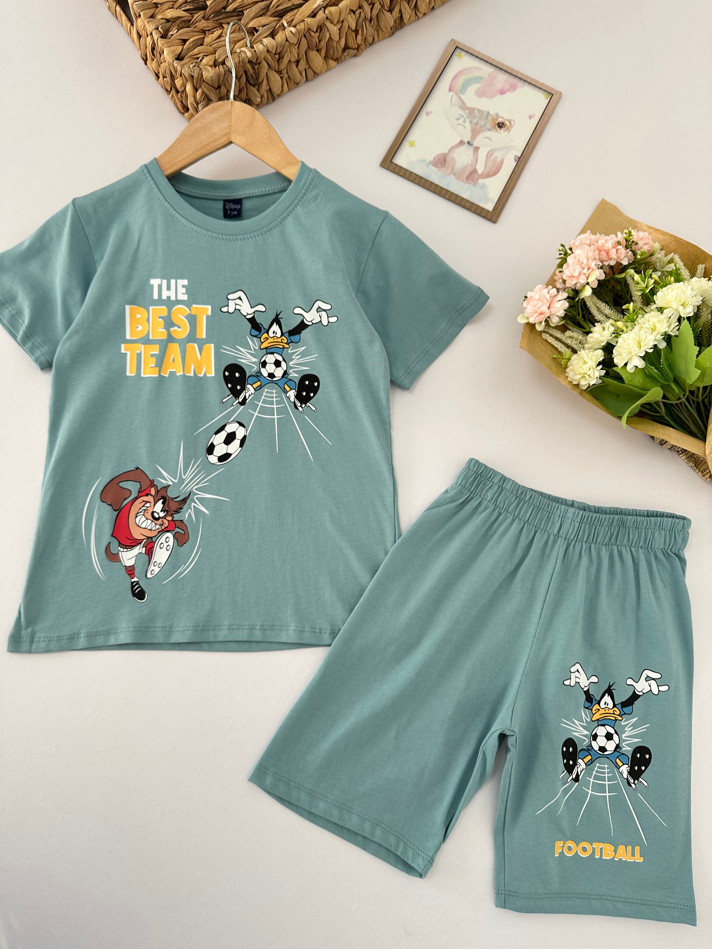Erkek Çocuk Mint Duffy Duck Takım