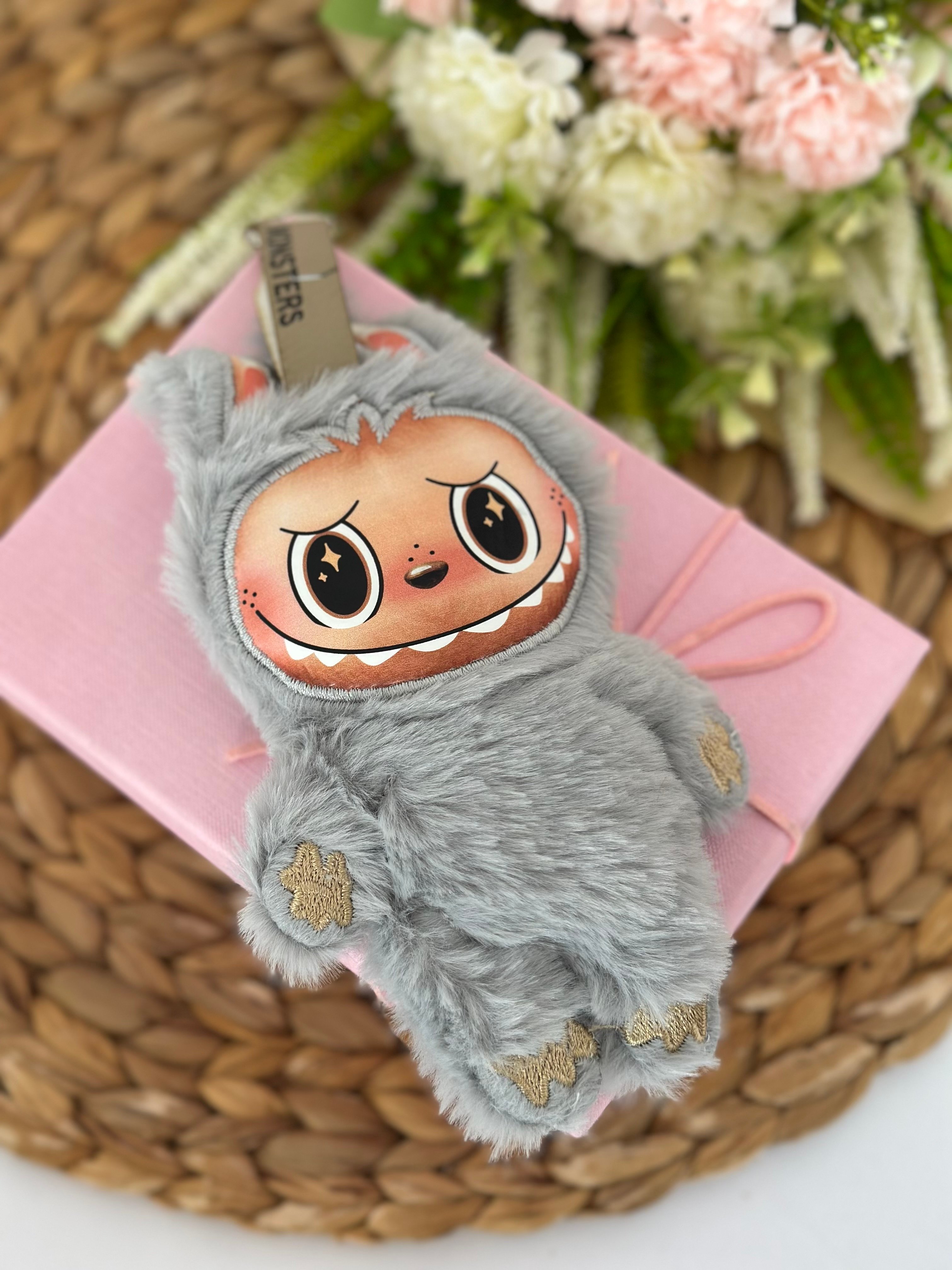 Gri Labubu Oyuncak