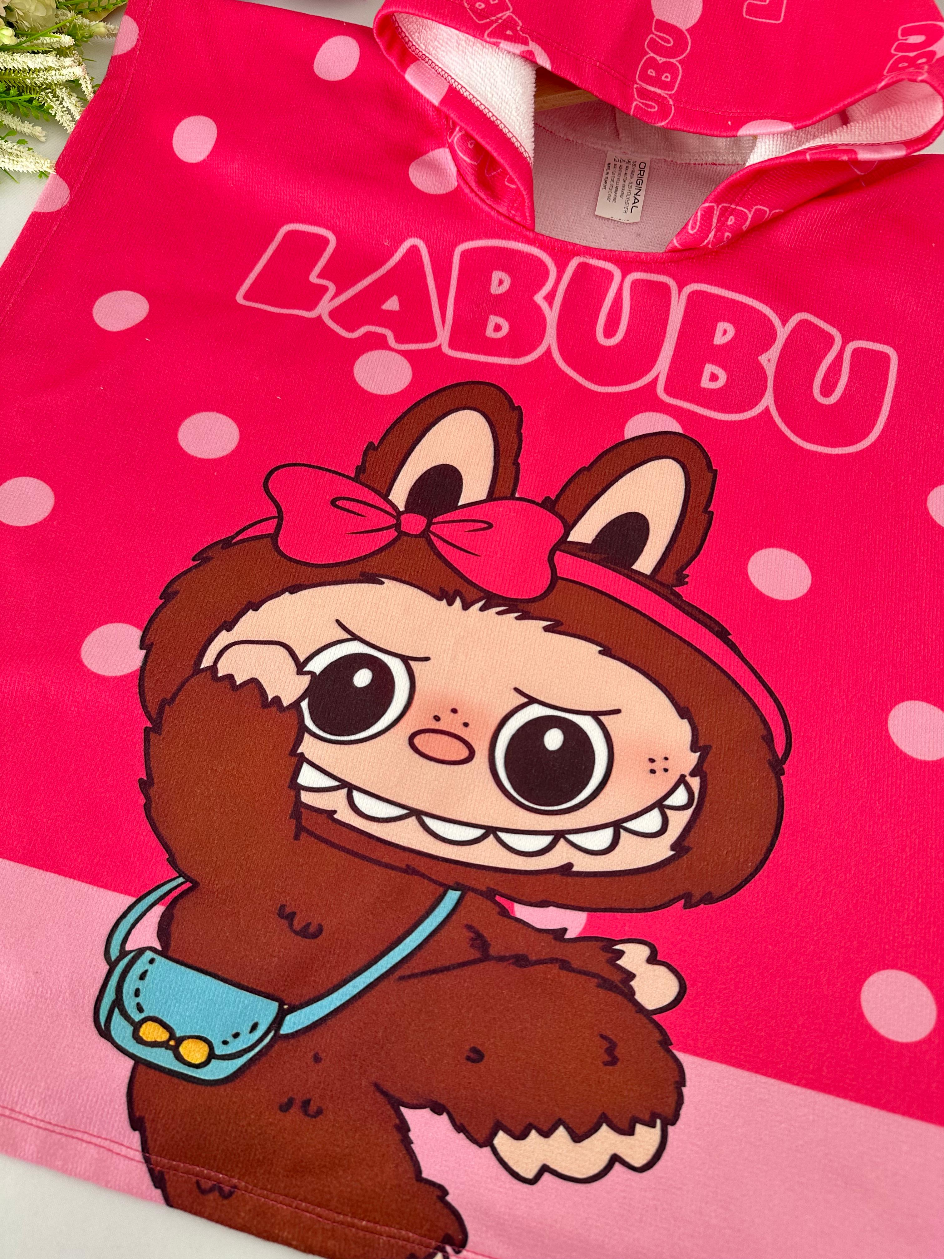 Pembe Labubu Panço Havlu