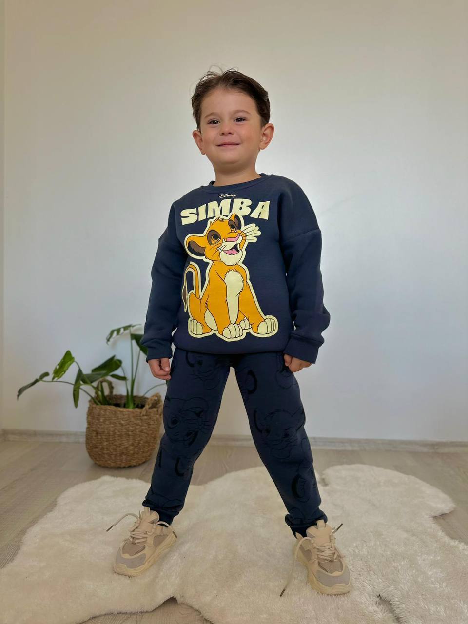 Erkek Çocuk Antrasit Simba Takım