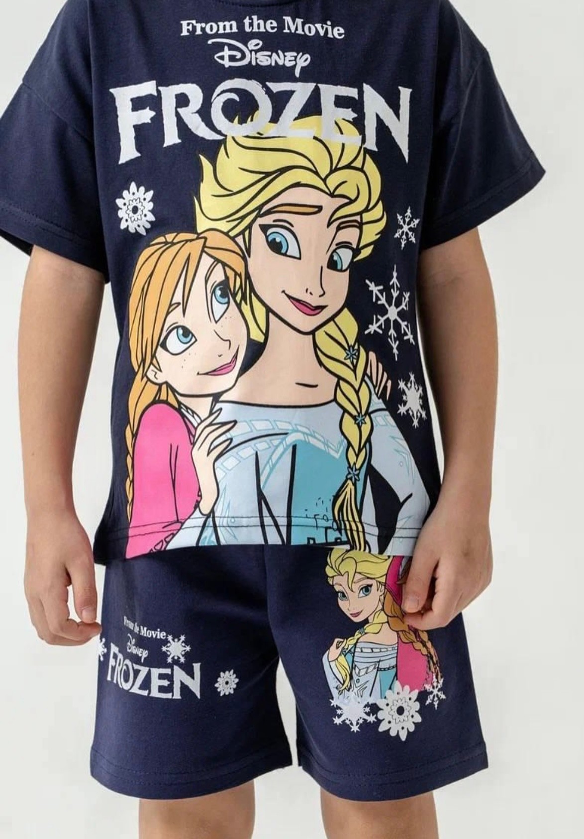 Kız Çocuk Lacivert Frozen Takım
