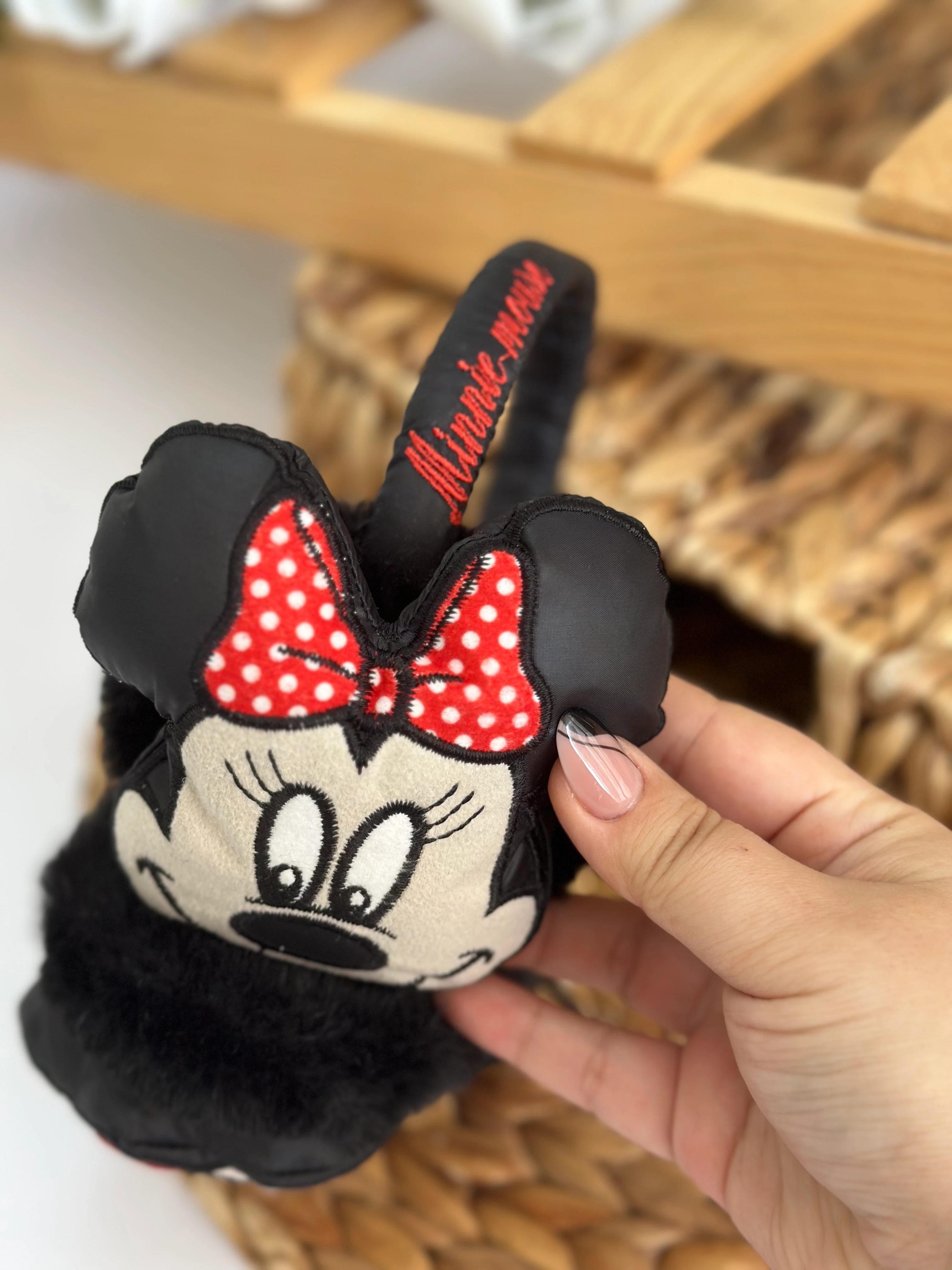 Kız Çocuk Minnie Peluş Kulaklık