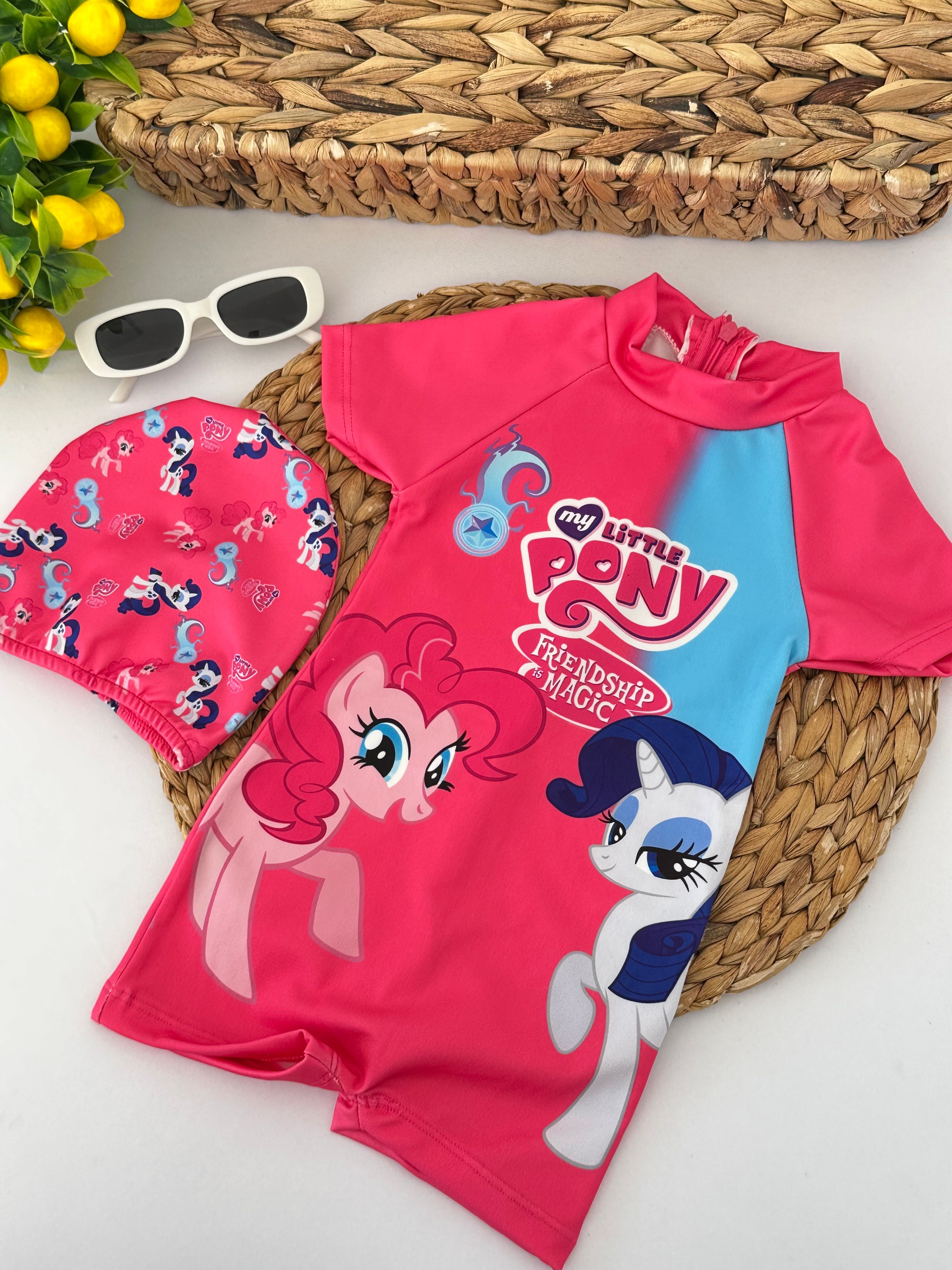 Kız Çocuk My Little Pony Boneli Mayo