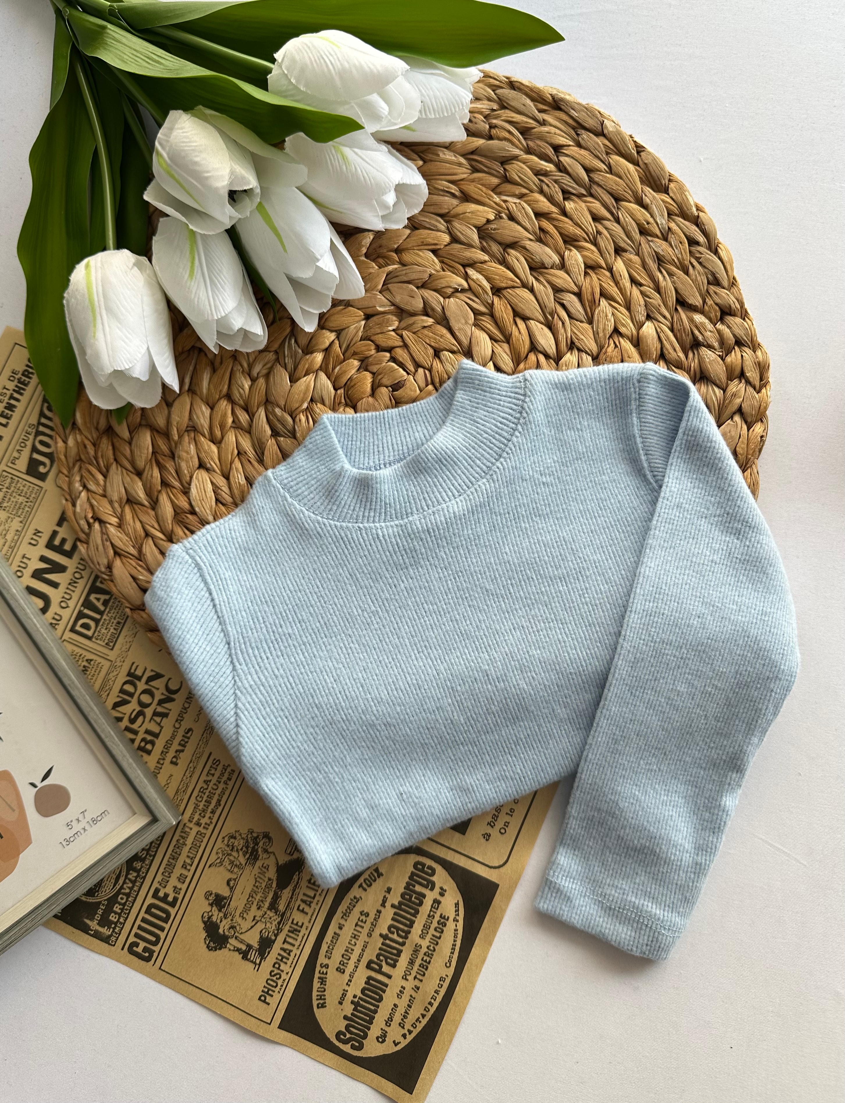 Çocuk Mavi Kaşkorse Badi