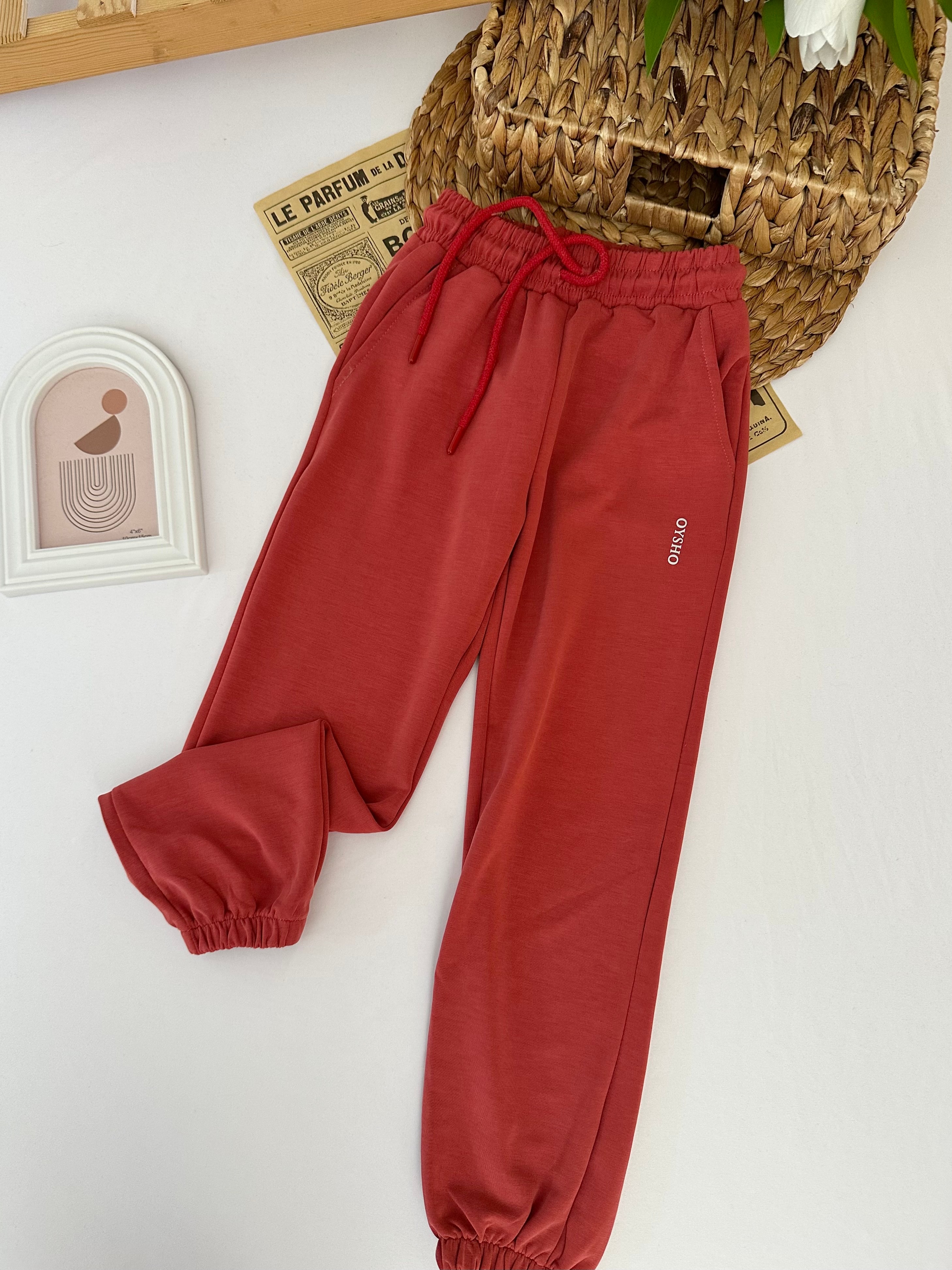 Kız Çocuk Marka Mercan Eşofman Altı