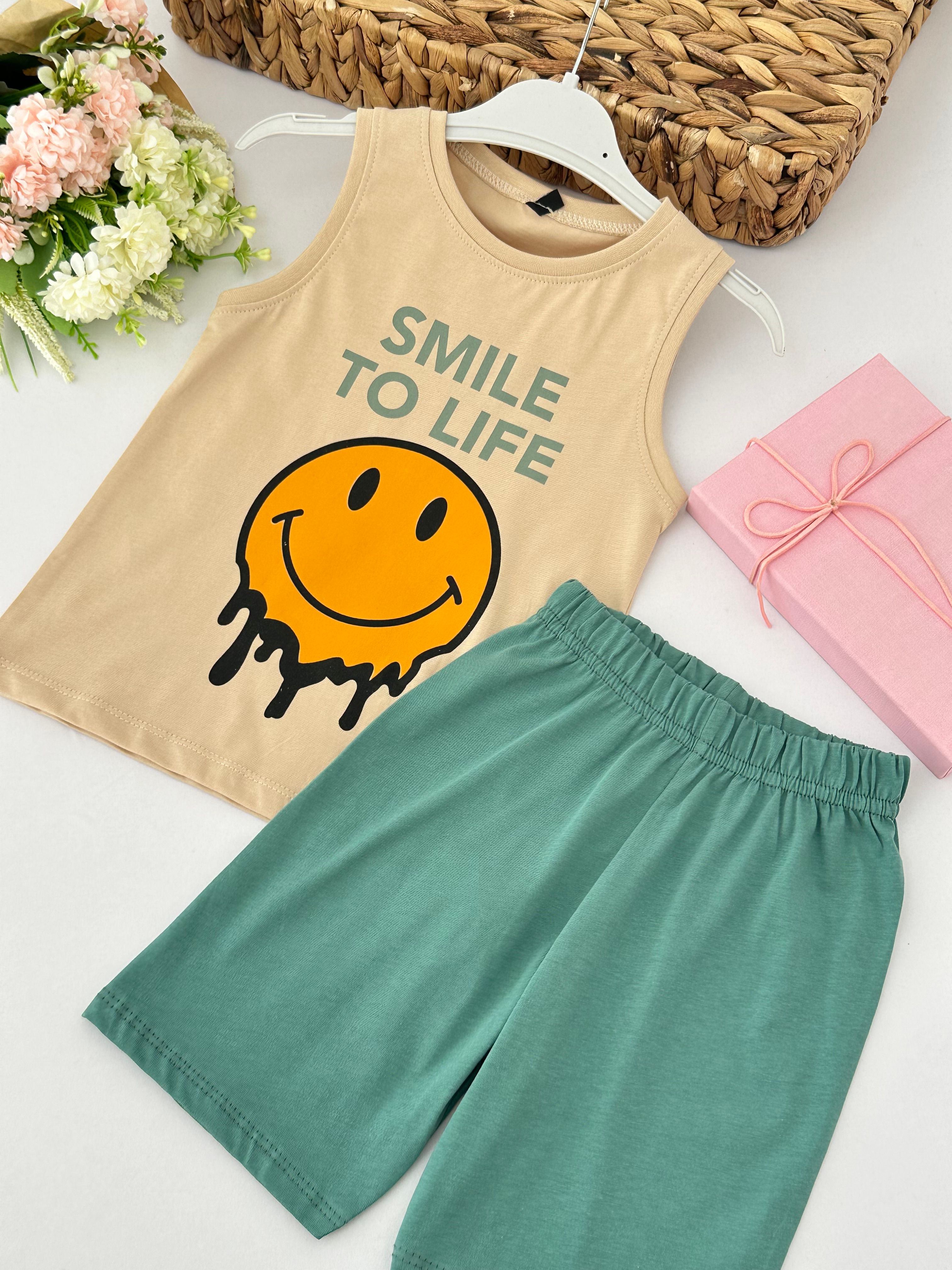 Erkek Çocuk Yeşil Smile To Life Takım