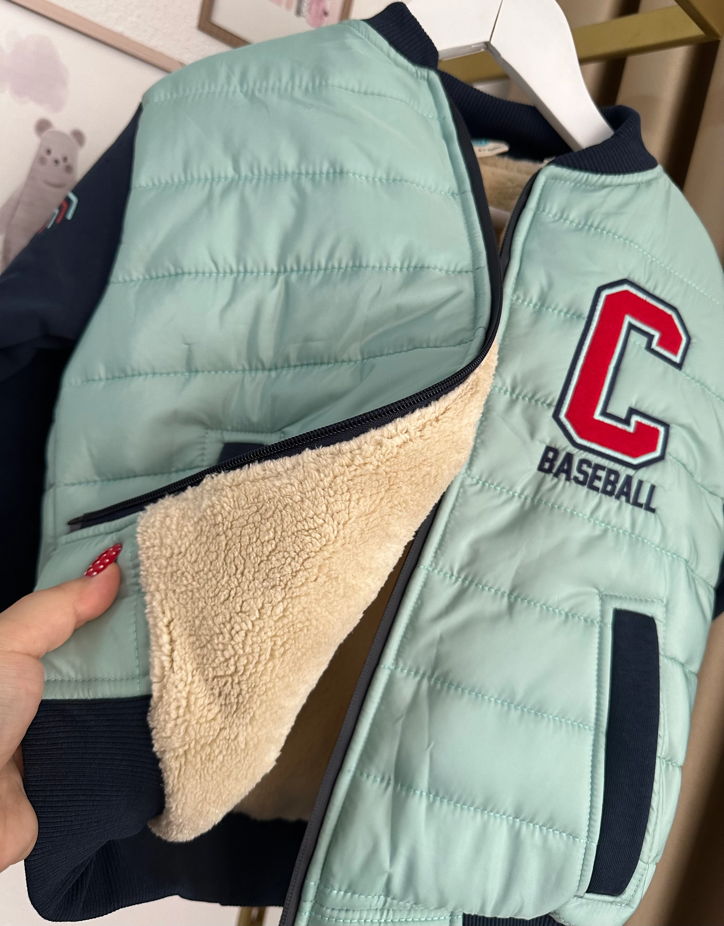 Erkek Çocuk Turkuaz Şişme Mont Ceket