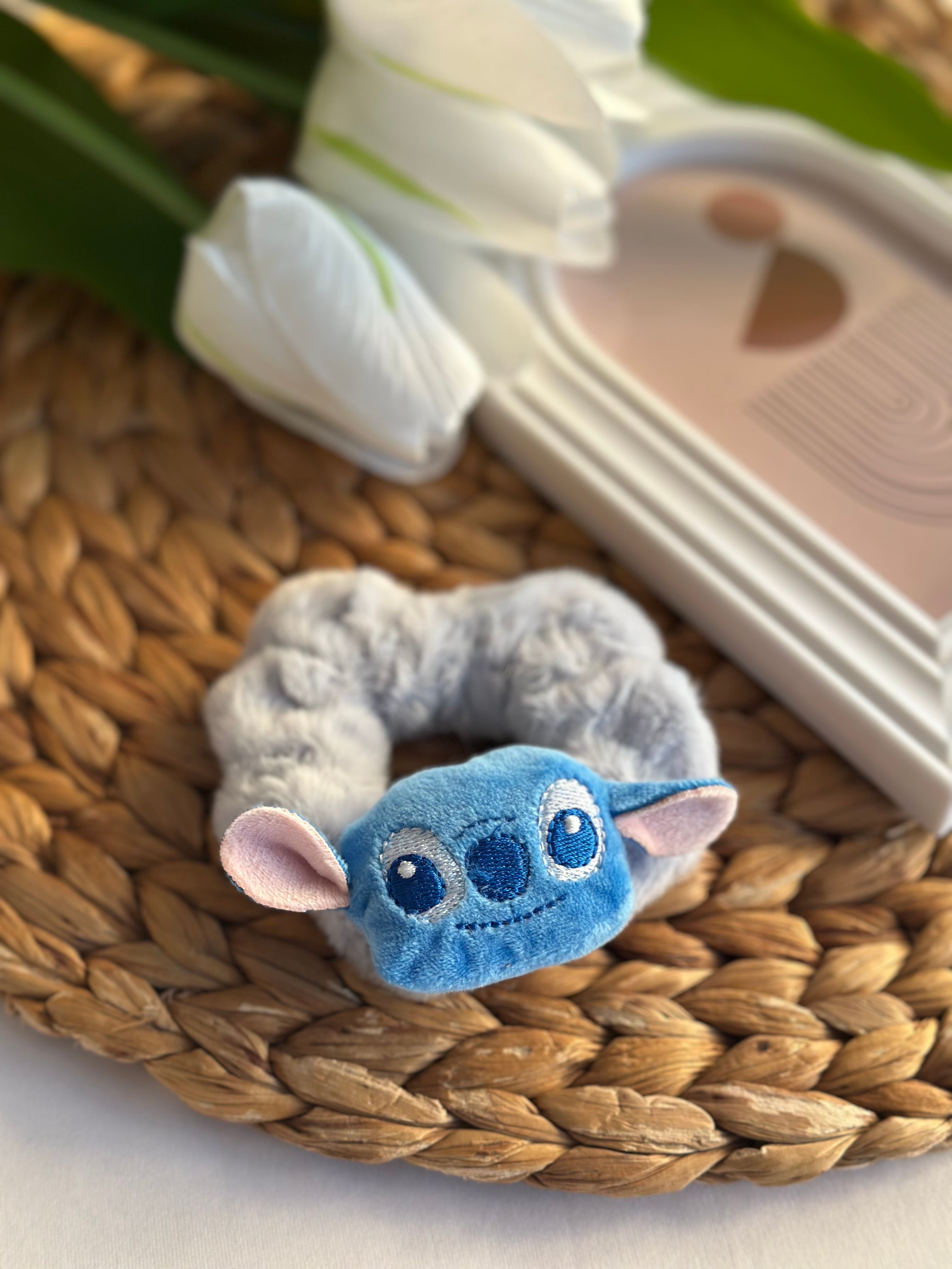 Mavi Stitch Peluş Toka