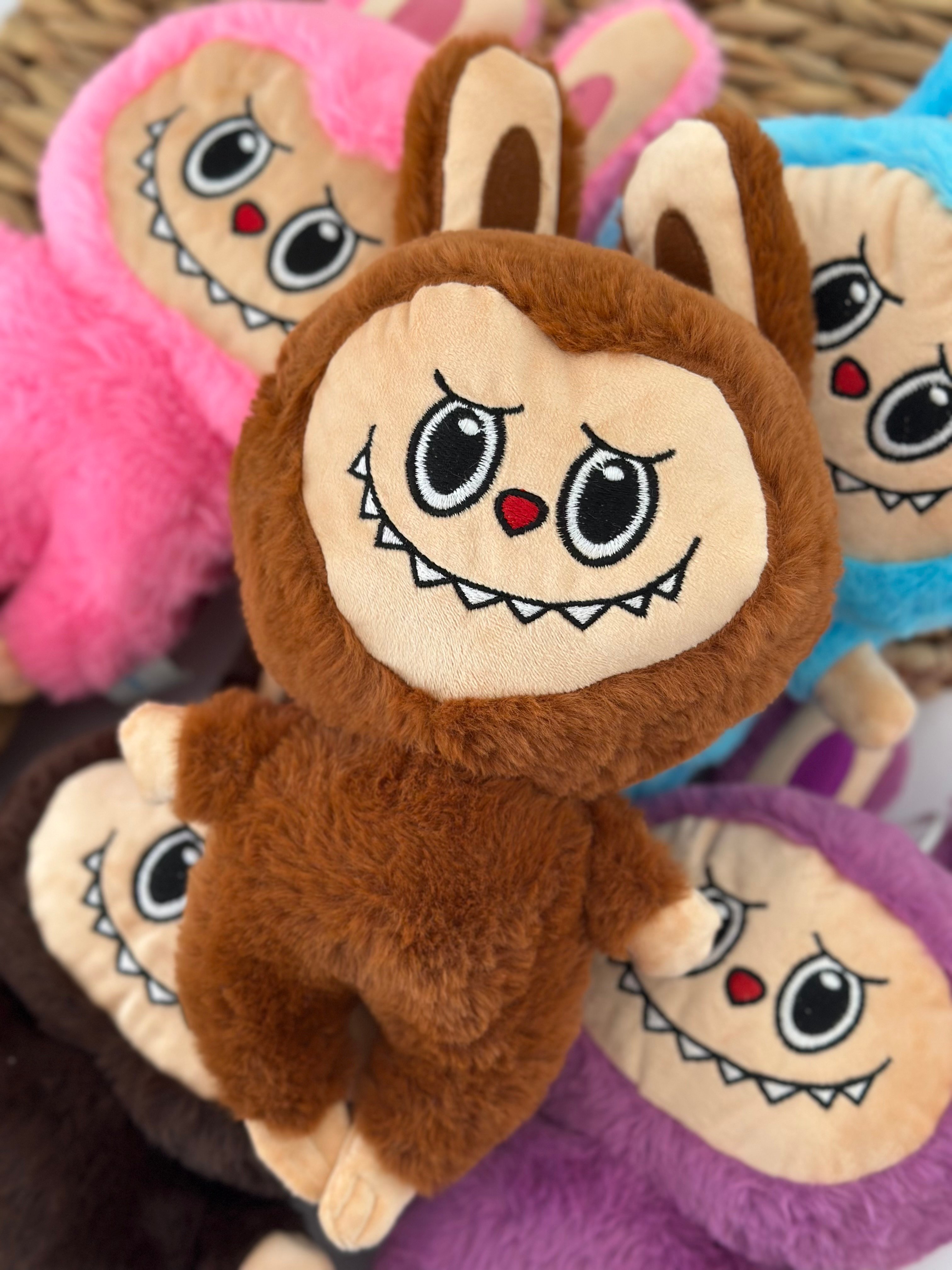 Kiremit Labubu Büyük Boy Peluş Oyuncak