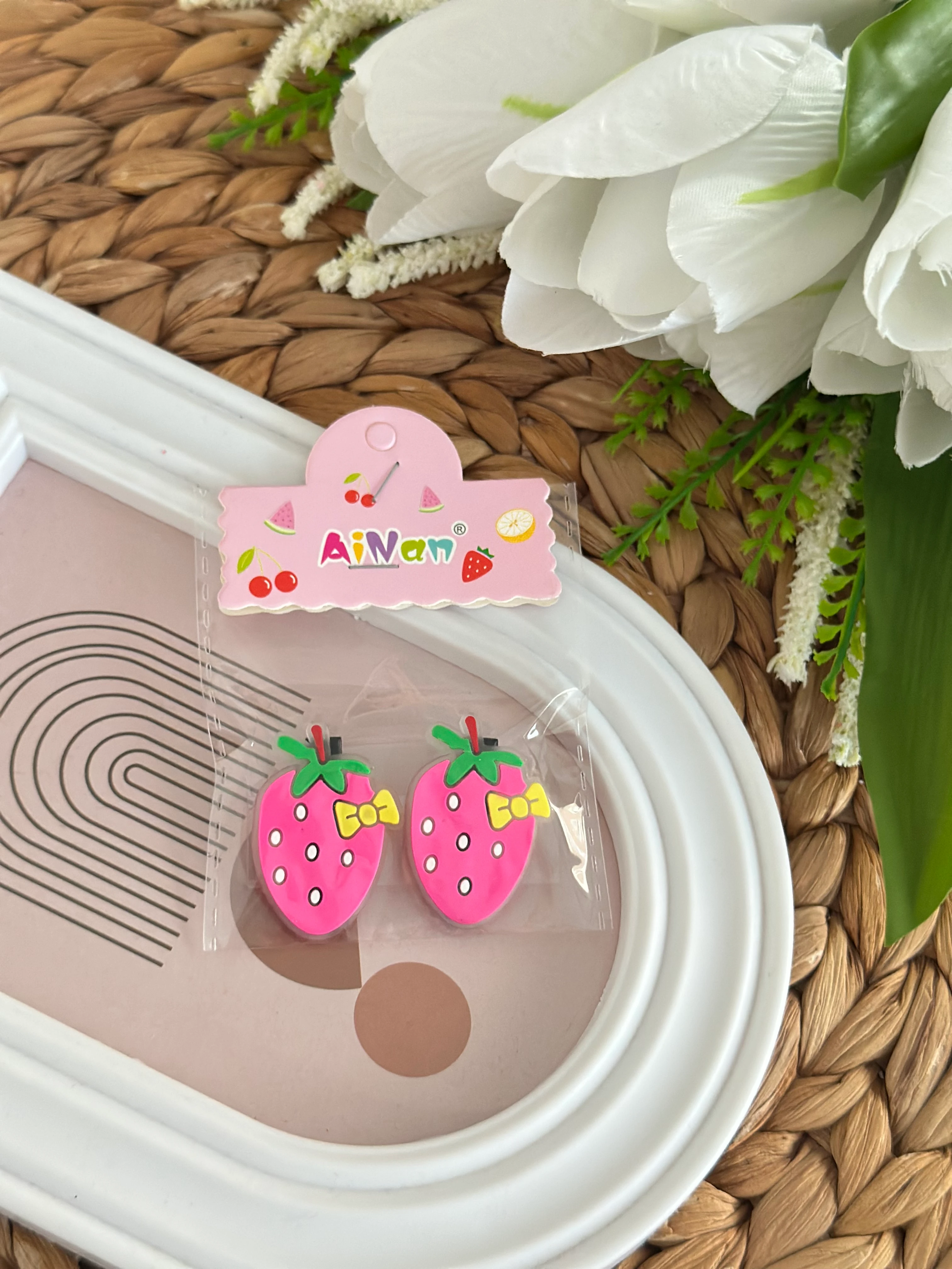 Çilek 2'li Pens Toka