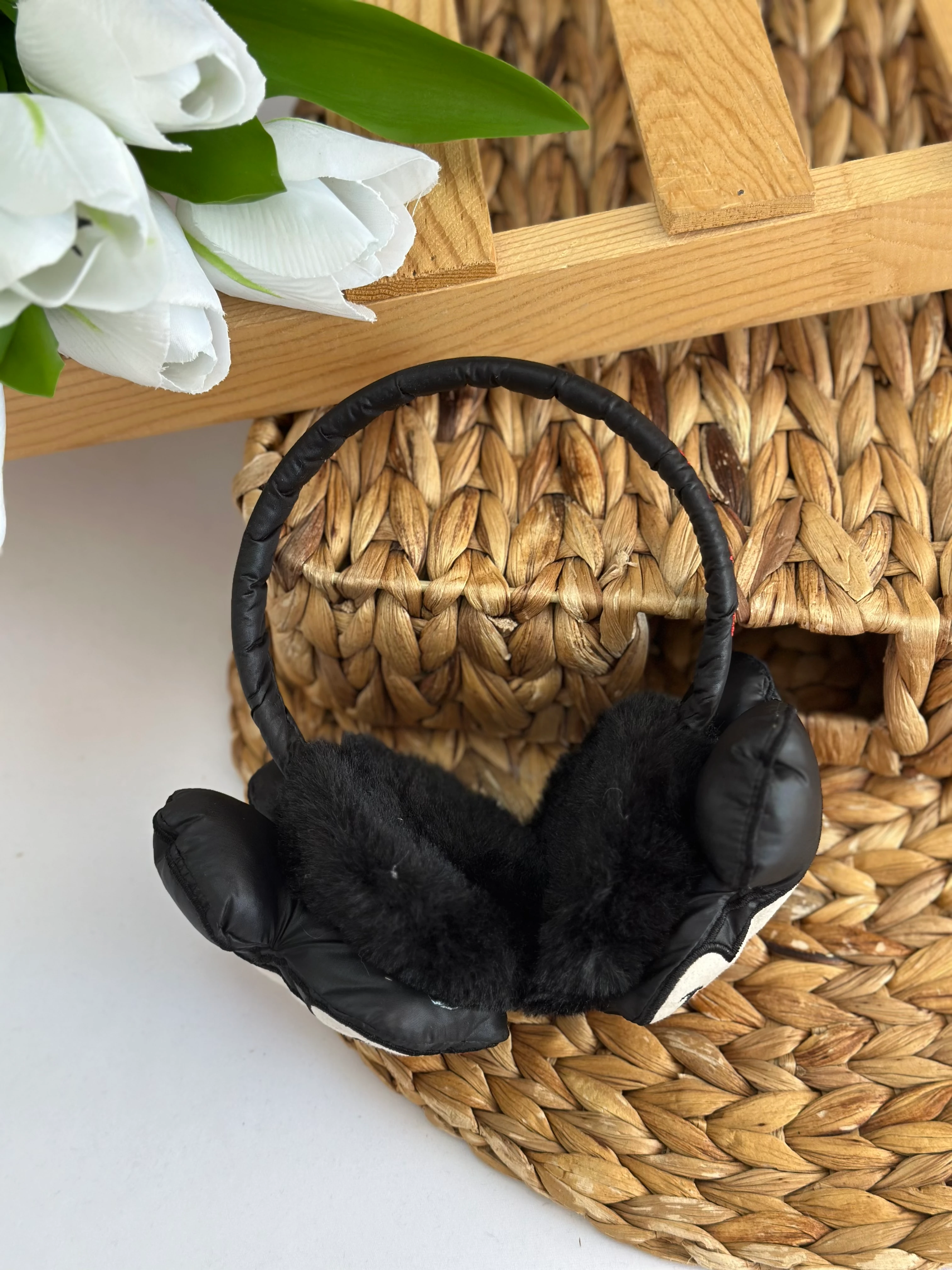 Kız Çocuk Minnie Peluş Kulaklık