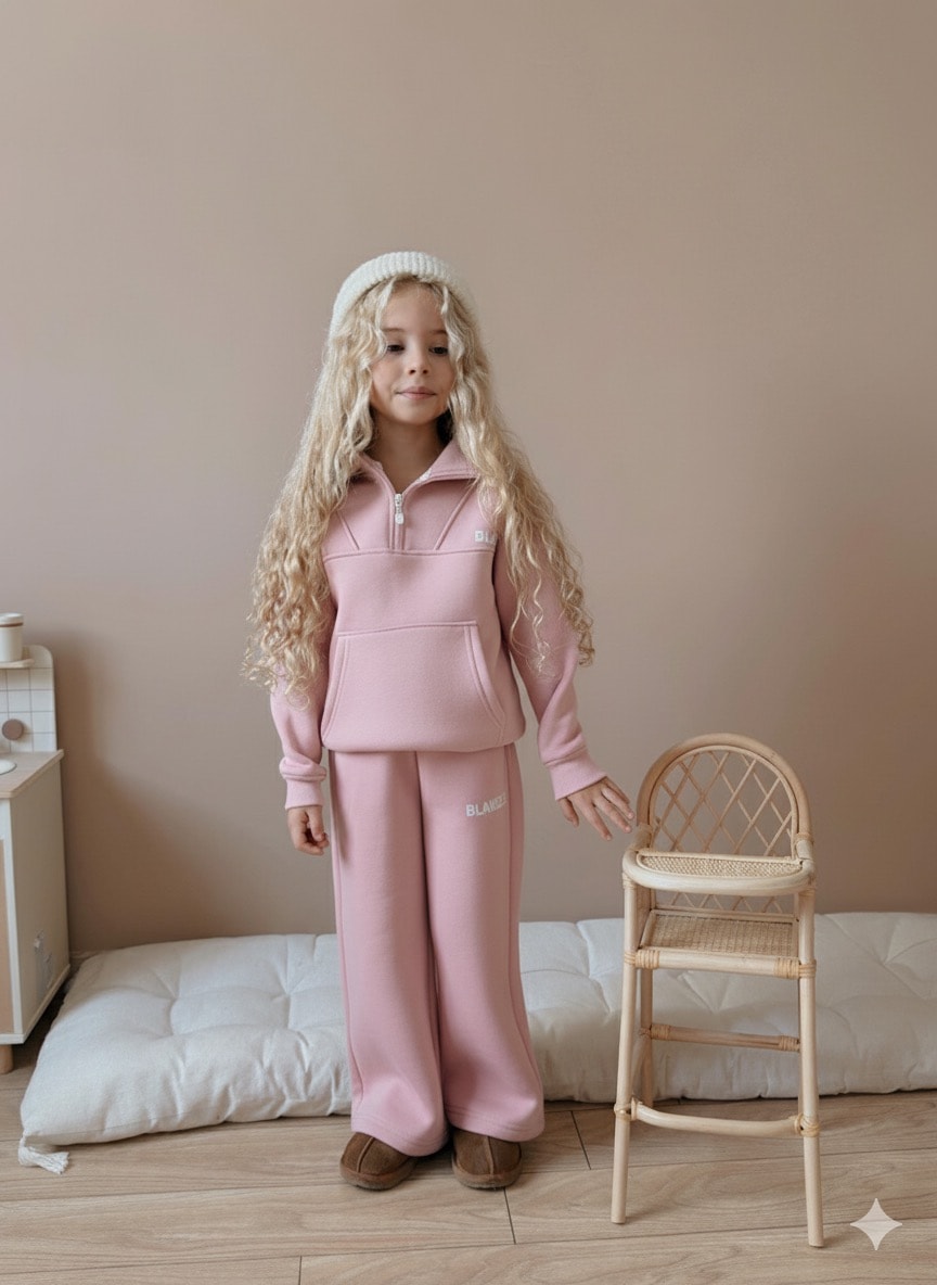 Kız Çocuk Pudra Blakely 2'li Takım