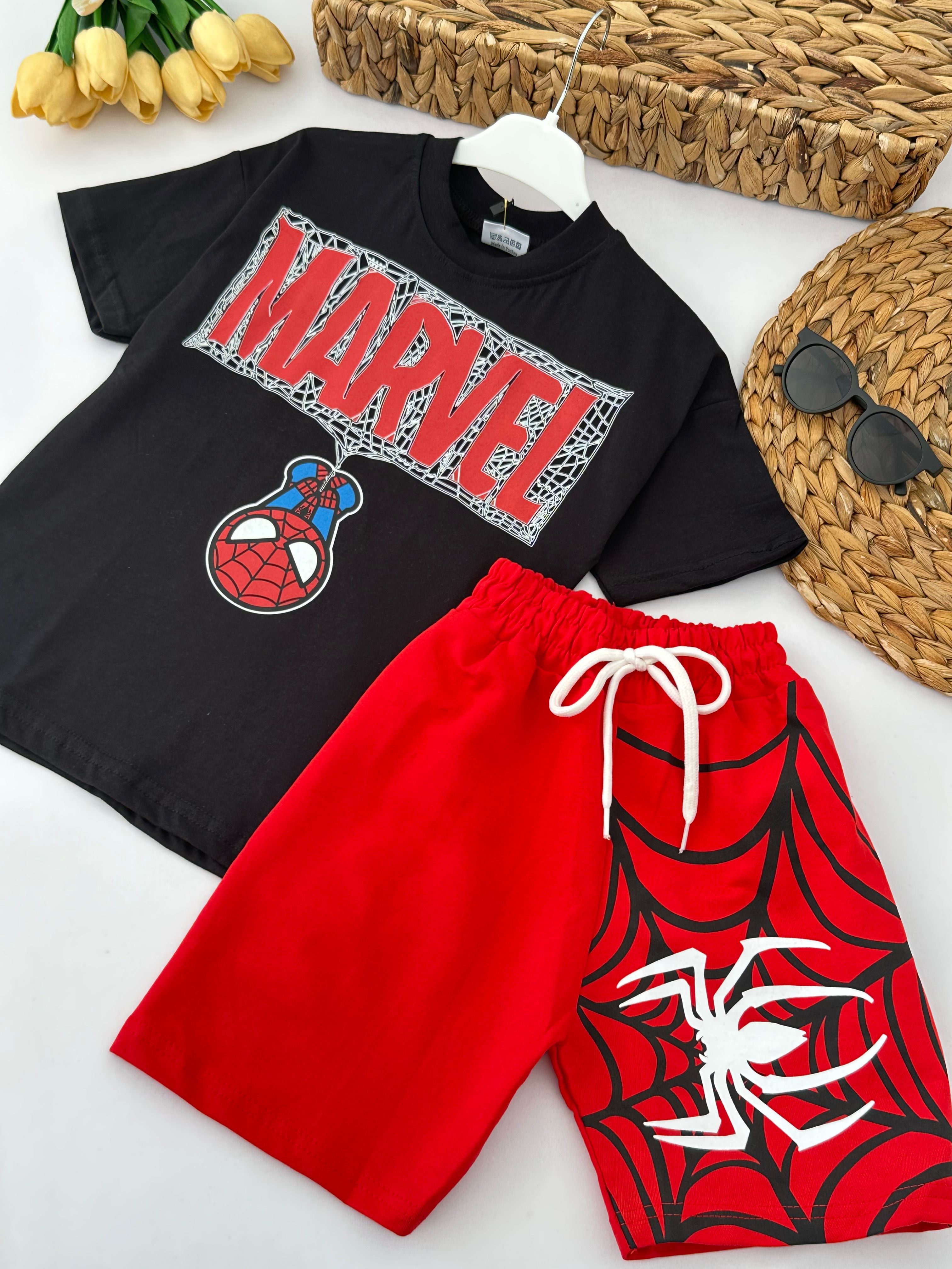 Erkek Çocuk Marvel Spiderman Takım 