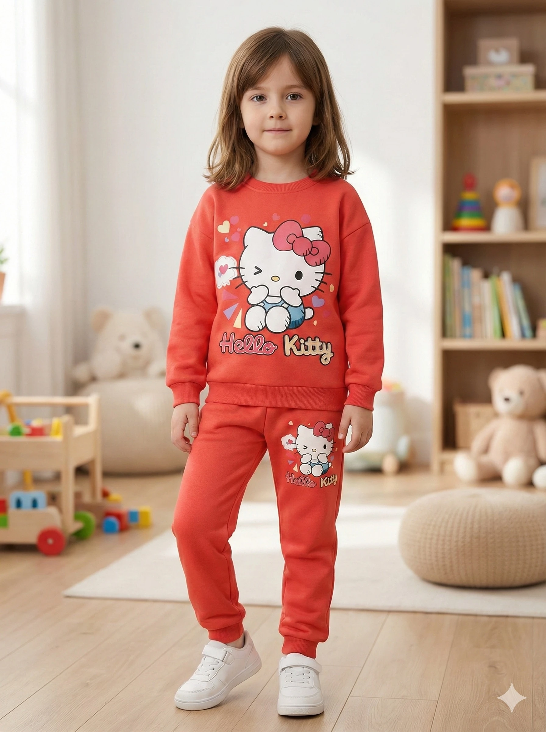 Kız Çocuk Permbe Hello Kitty Takım