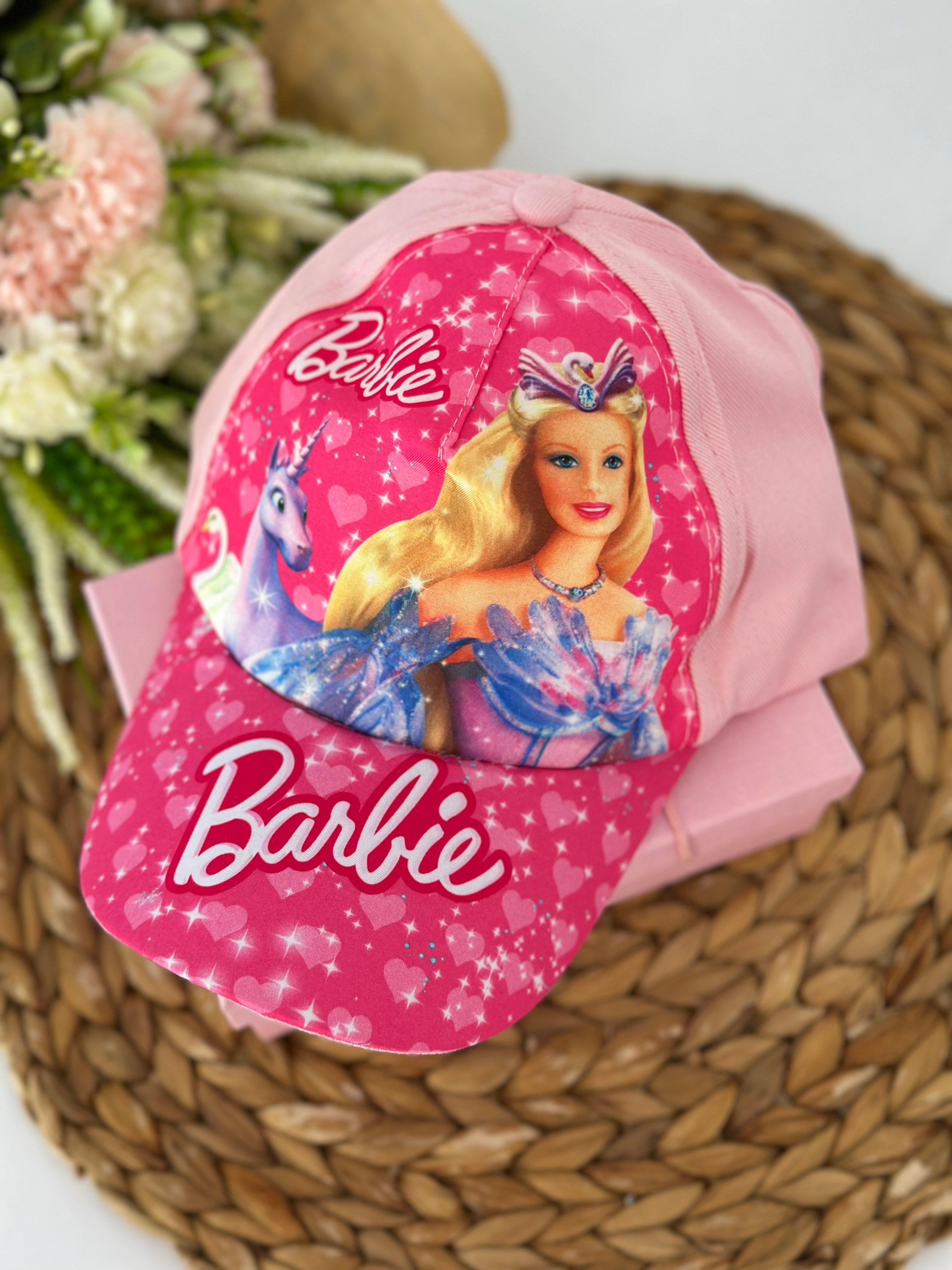 Pembe Barbie Şapka