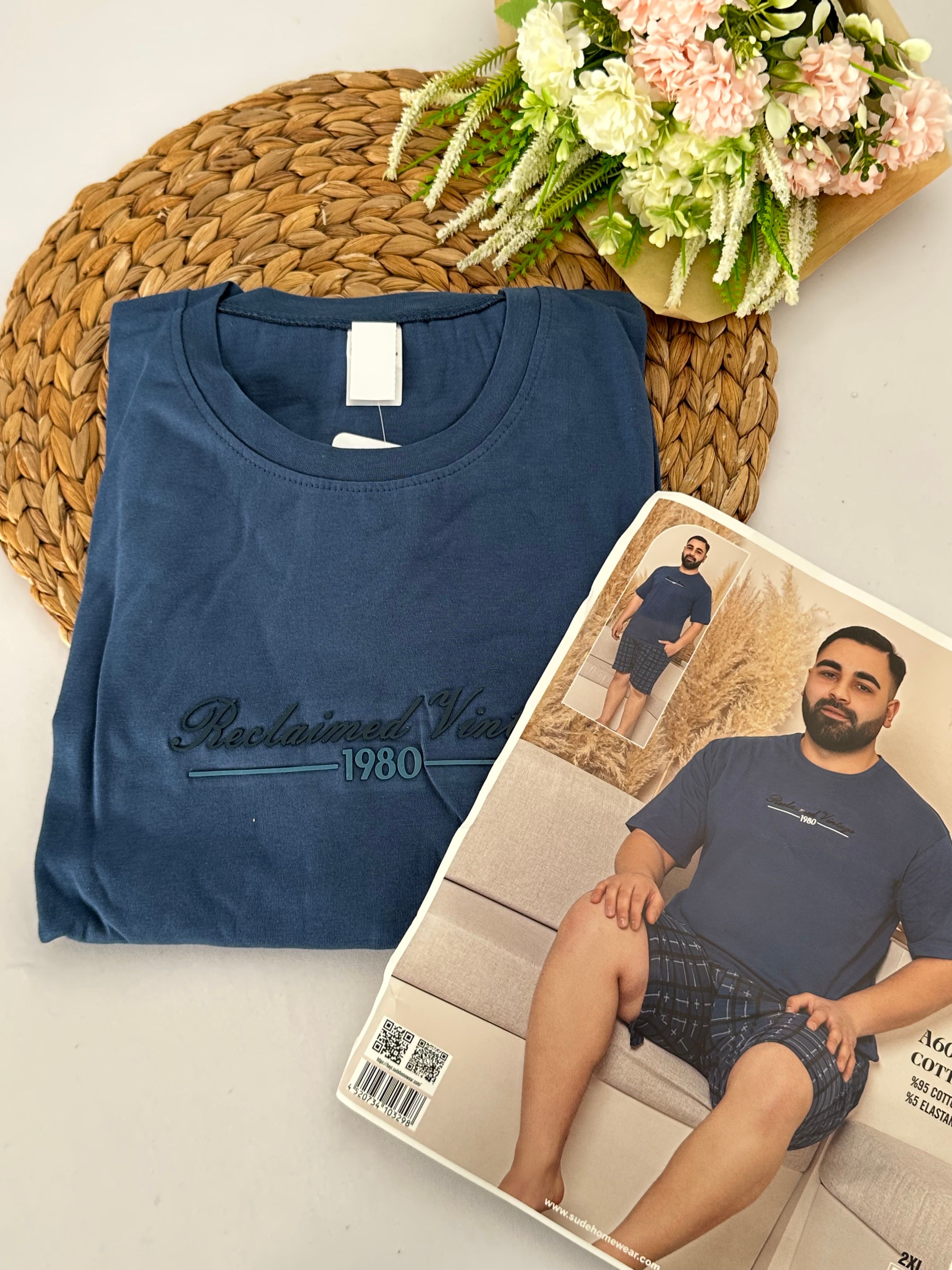 Mavi 1980 Erkek Pijama Takımı