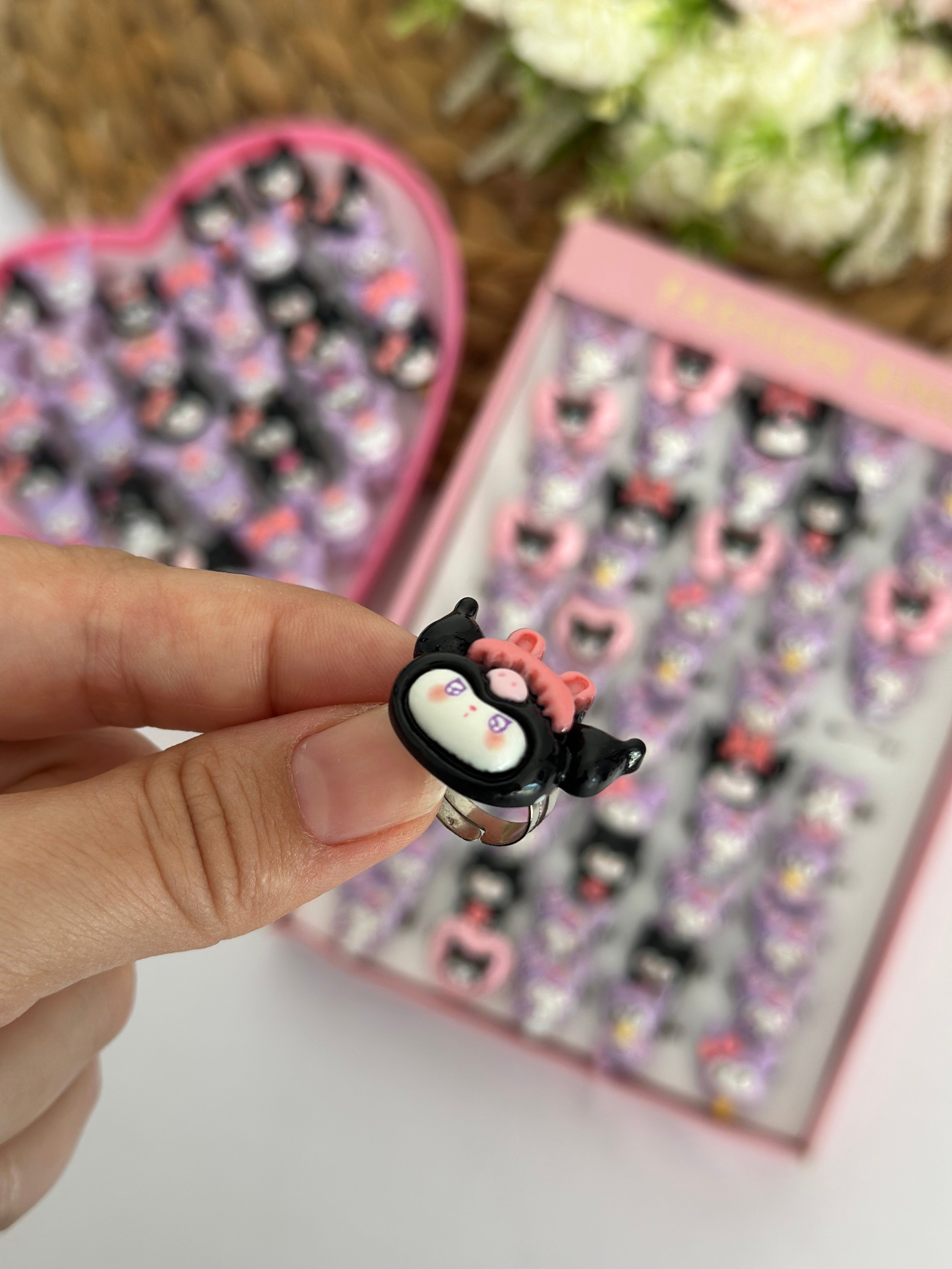 Kuromi 2’li Yüzük