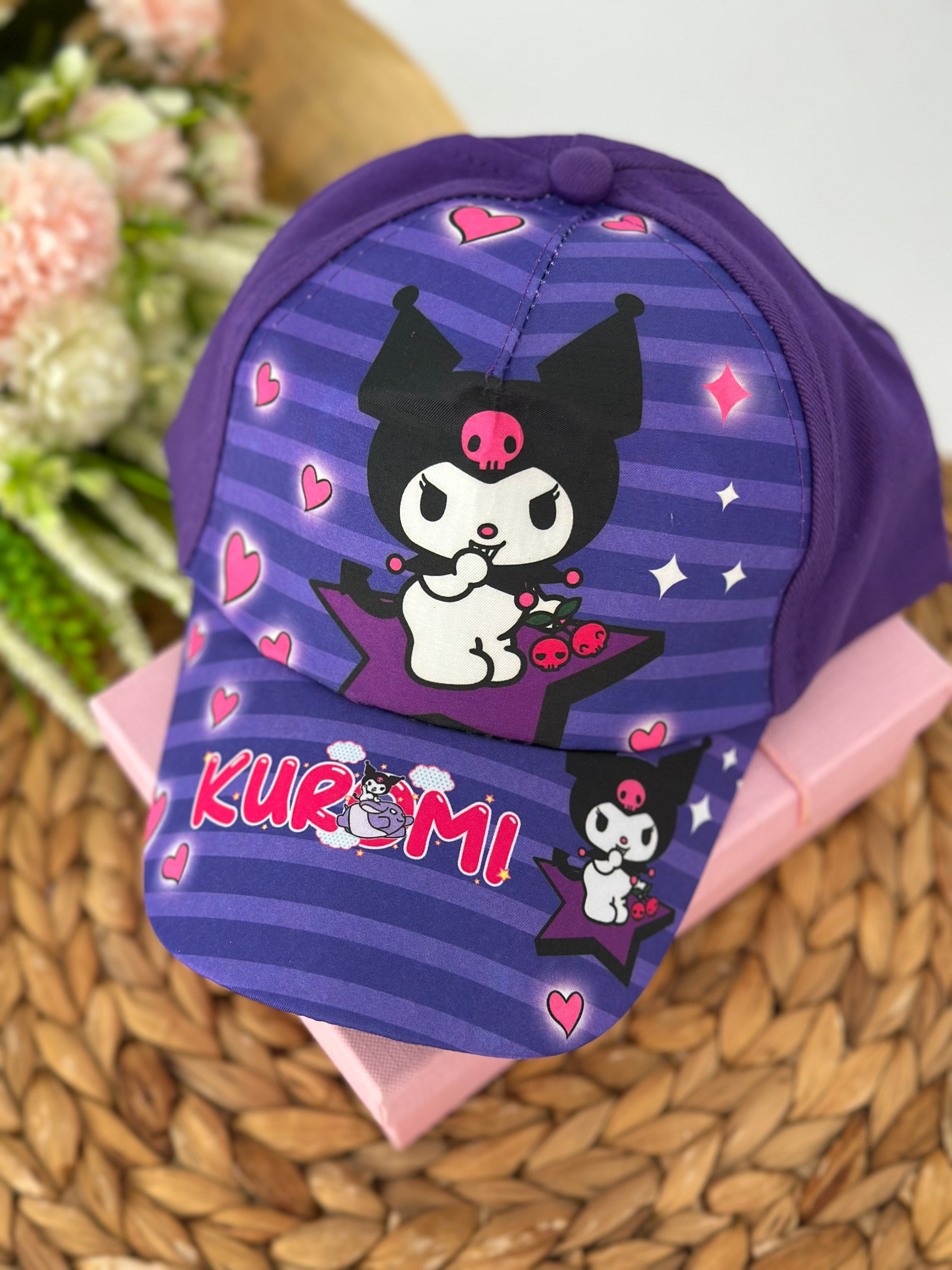 Mor Kuromi Şapka