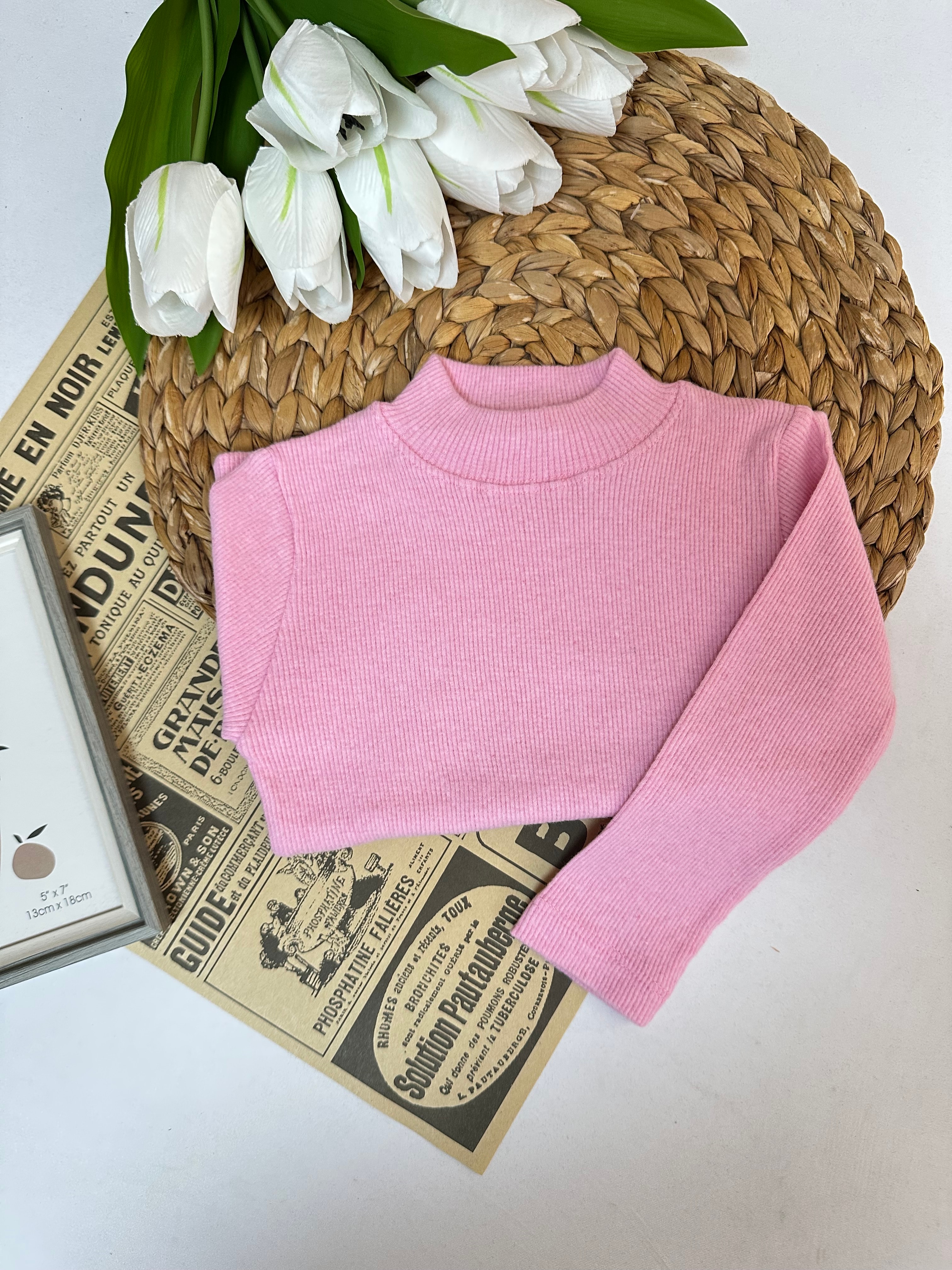 Kız Çocuk Pembe  Kaşkorse Badi