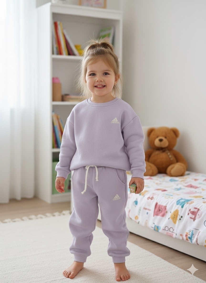 Kız Çocuk Lila Marka Alt-Üst Takım