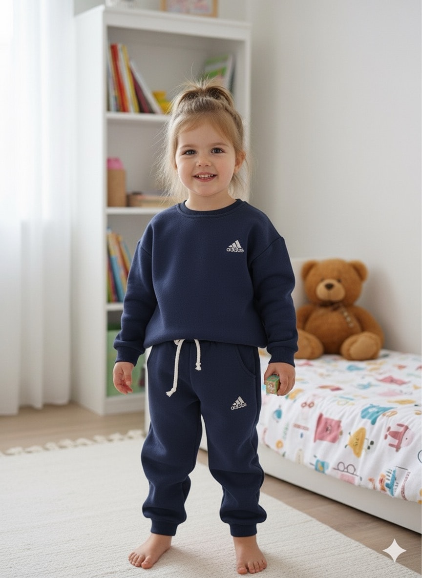 Kız Çocuk Lacivert Marka Alt-Üst Takım