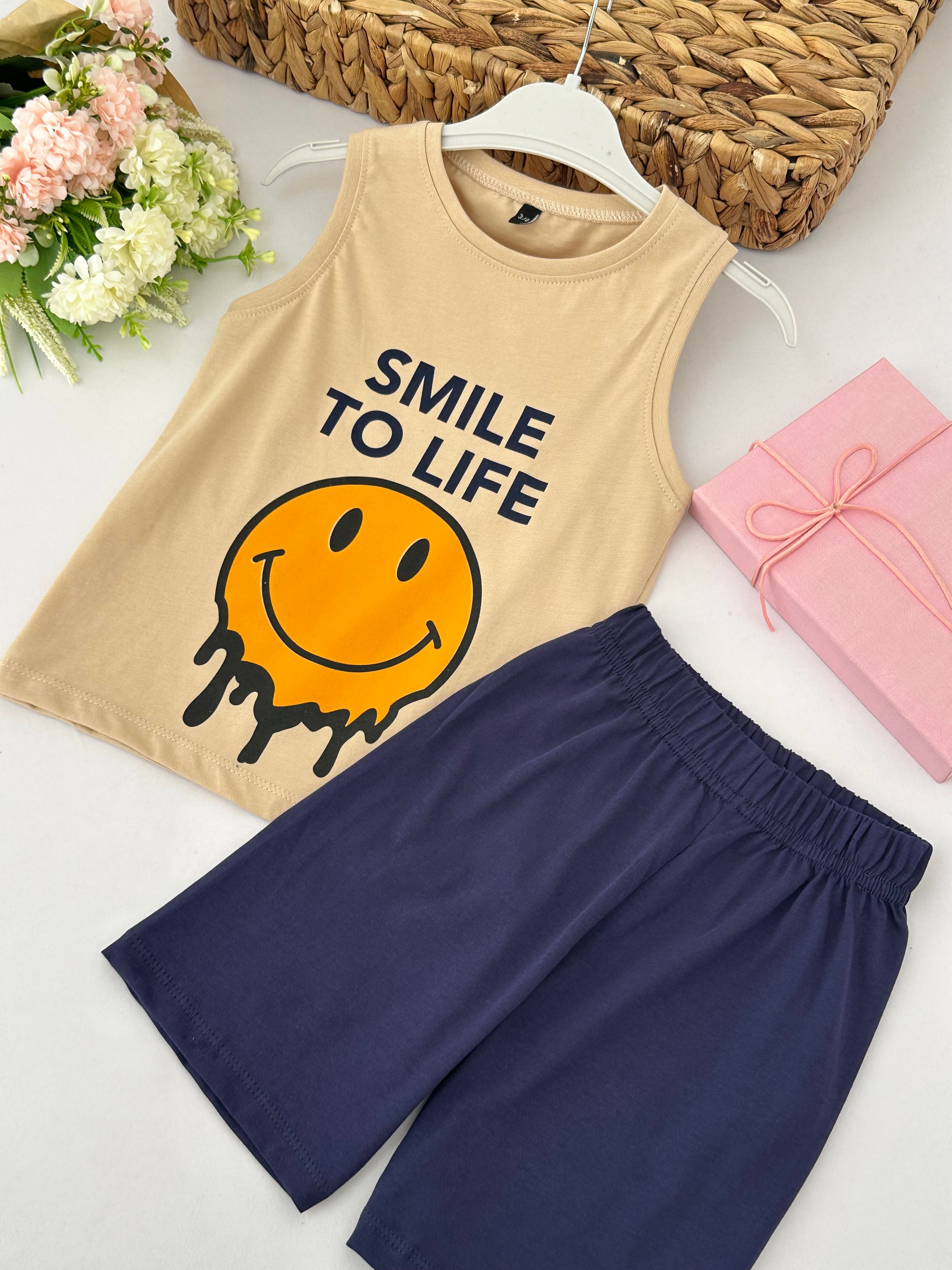Erkek Çocuk Lacivert Smile To Life Takım