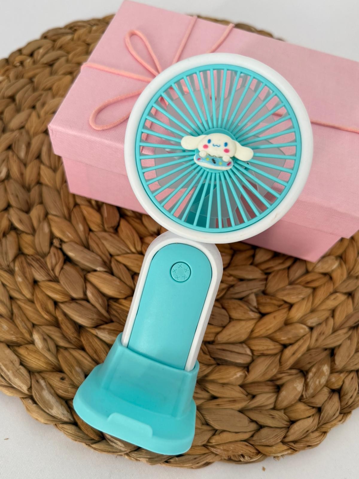 Mavi cinnamoroll Şarjlı Mini Fan