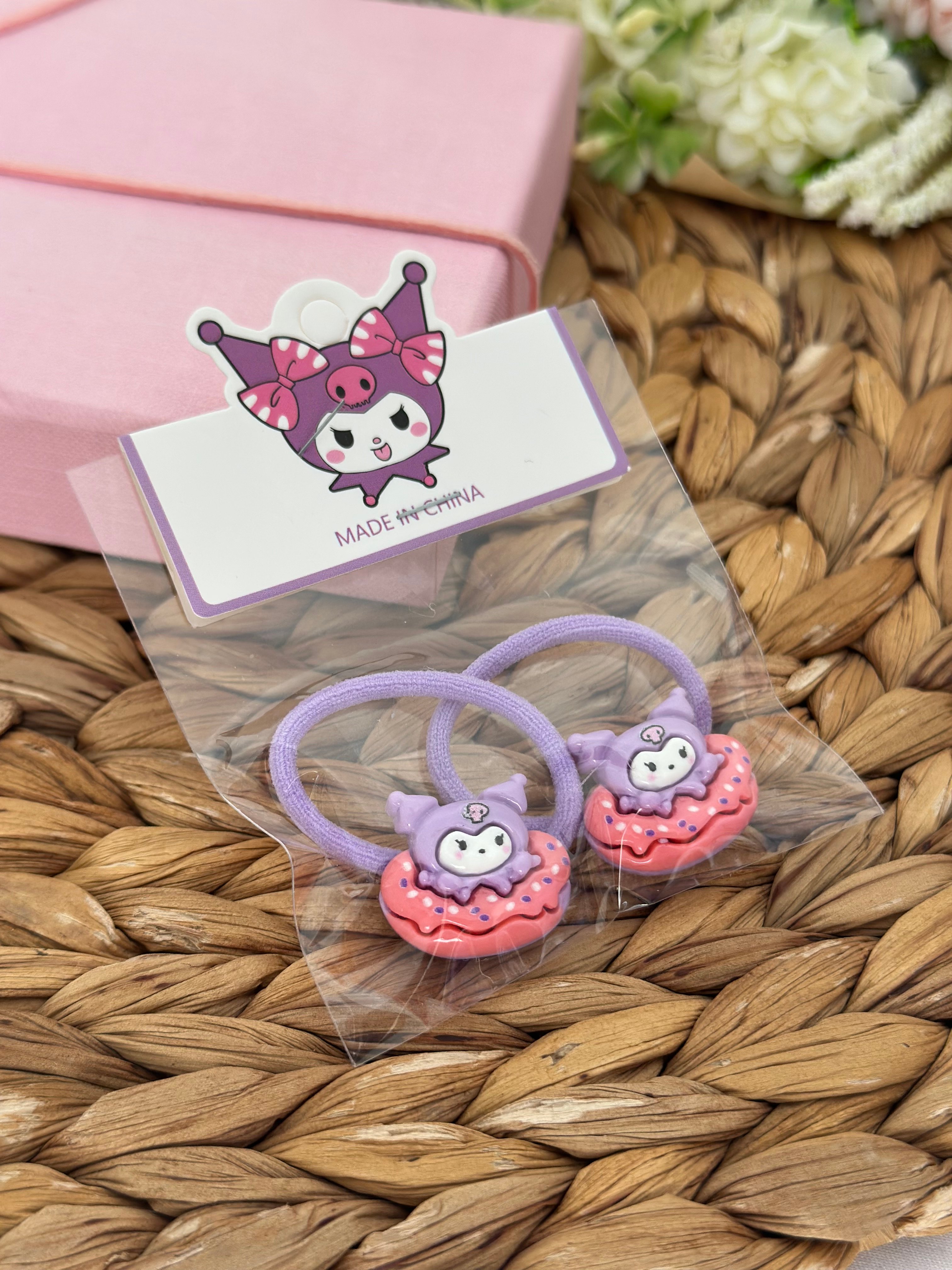 Kuromi Donut Lastik Toka